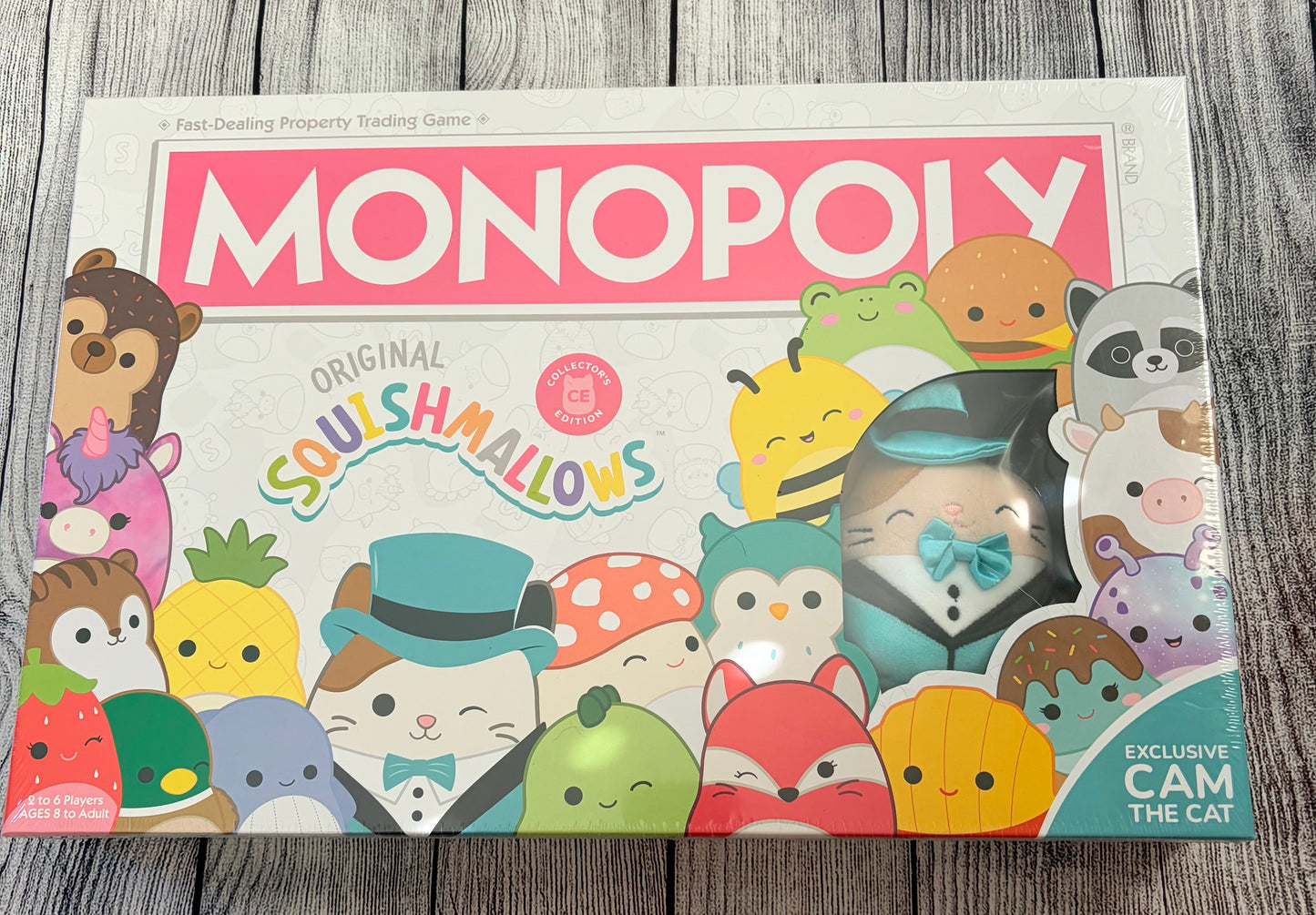 Seller 122 New Squishmallows Monopoly Game