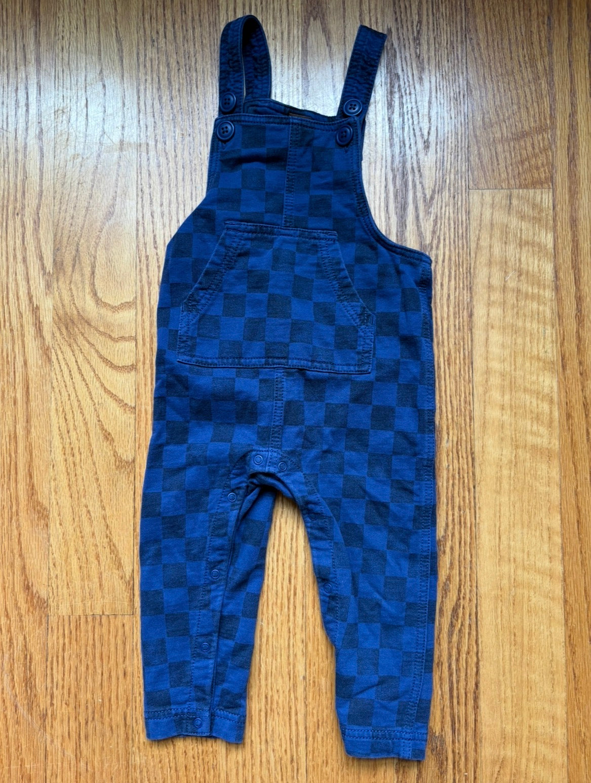 #22 Tea Boy’s 18-24 months checkered overalls