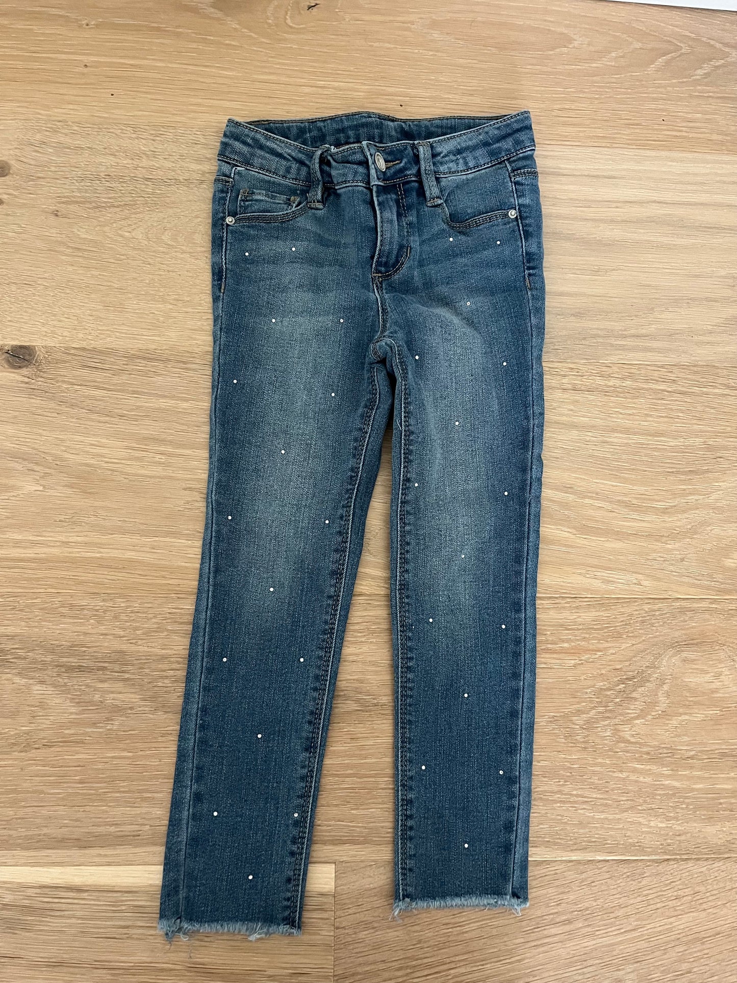 #110 Maker's Mark Girls 4/5T Rhinestone Jeans