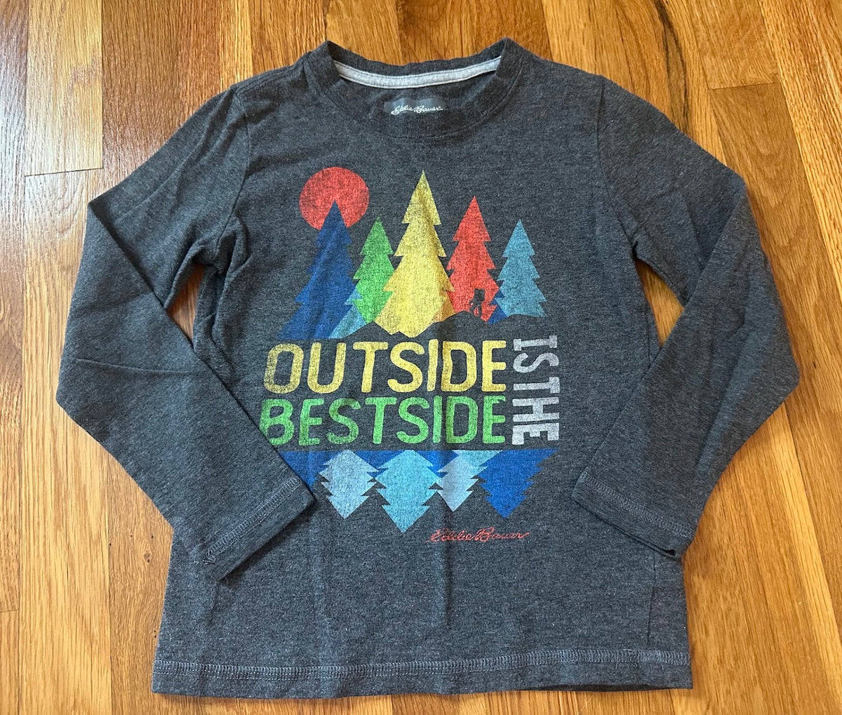 Seller #101 Eddie Bauer boys size XS 5-6 long sleeve