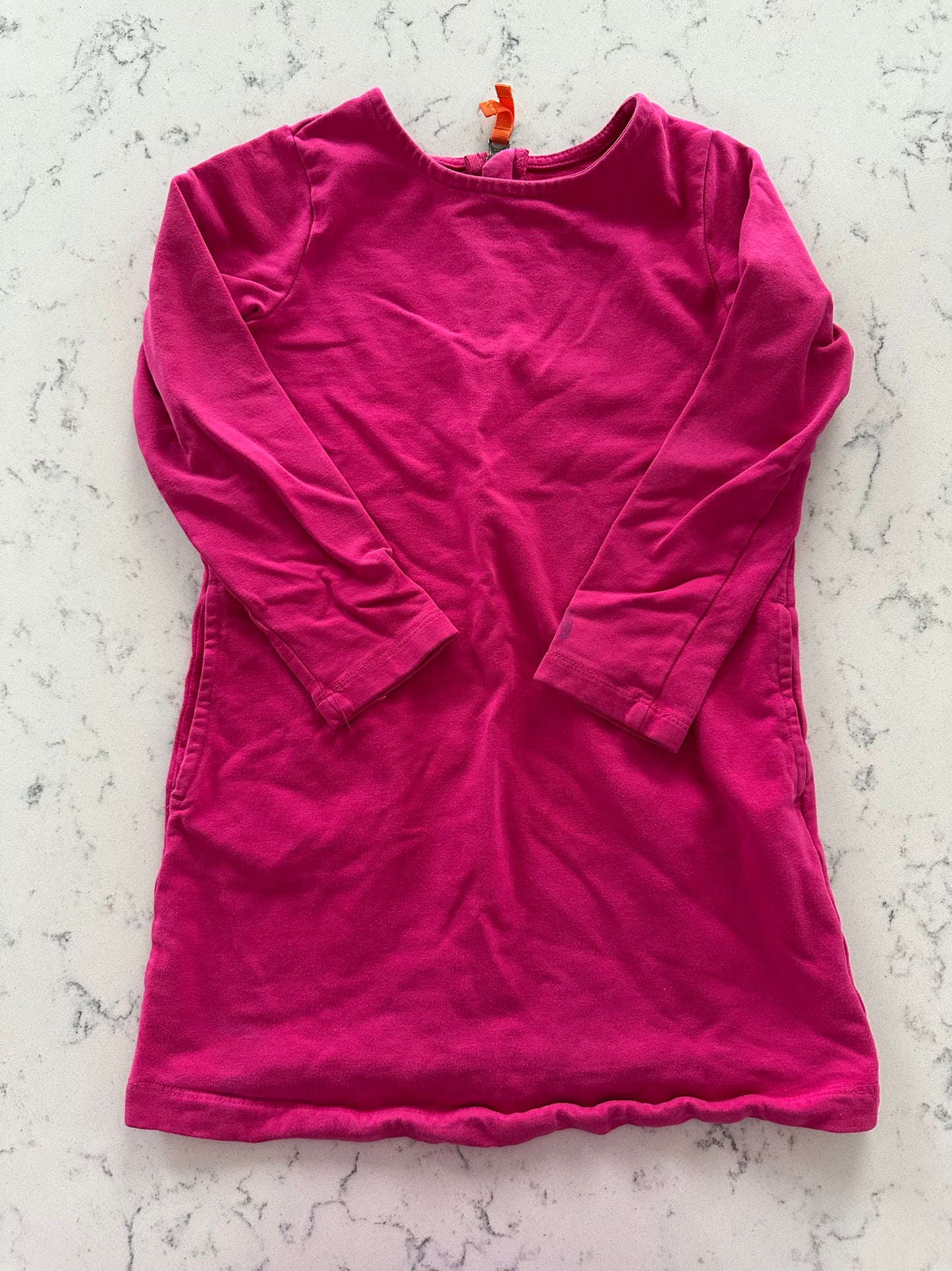 Seller 48, Primary long sleeve dress, pink, Girls Size 4-5