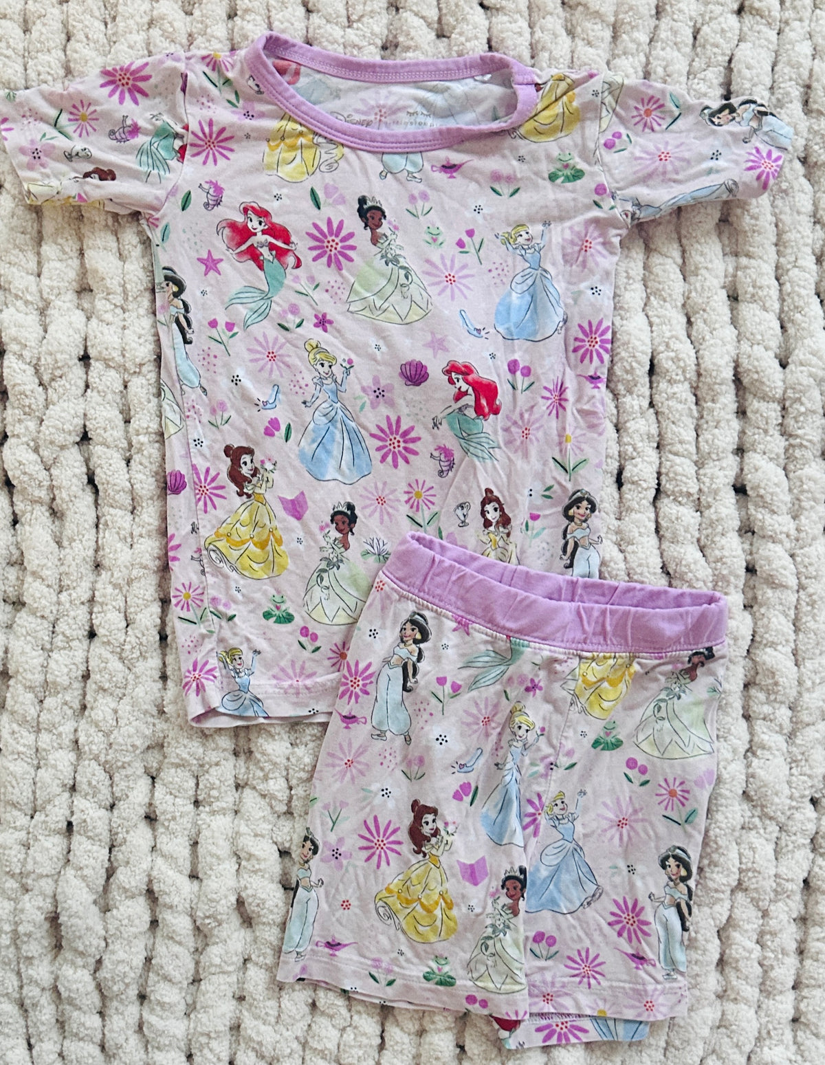 #15 LS 2t Disney Princess Pajama Set HTF