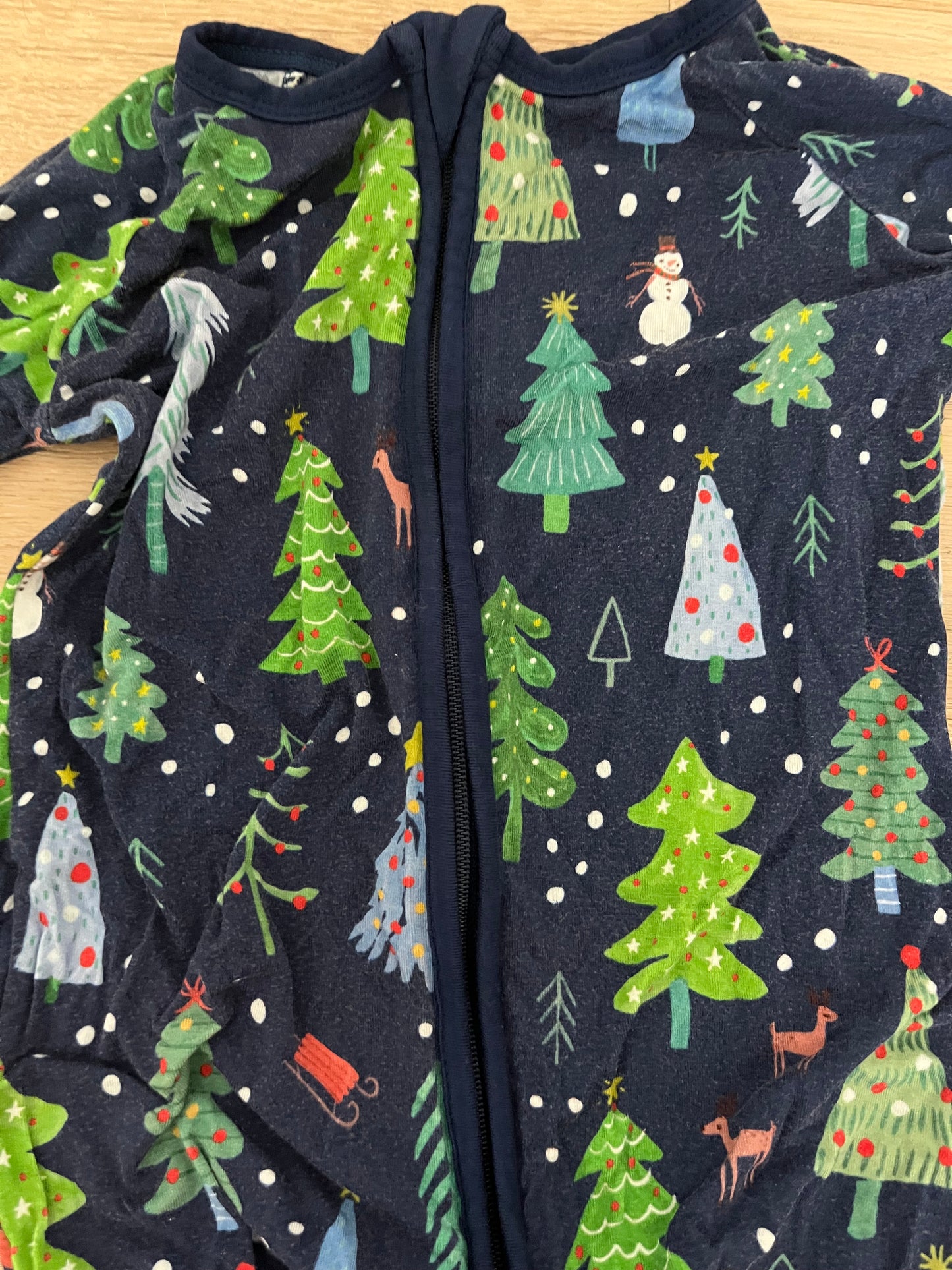 #110 Little Sleepies Boys 18-24 Months Christmas Pajamas