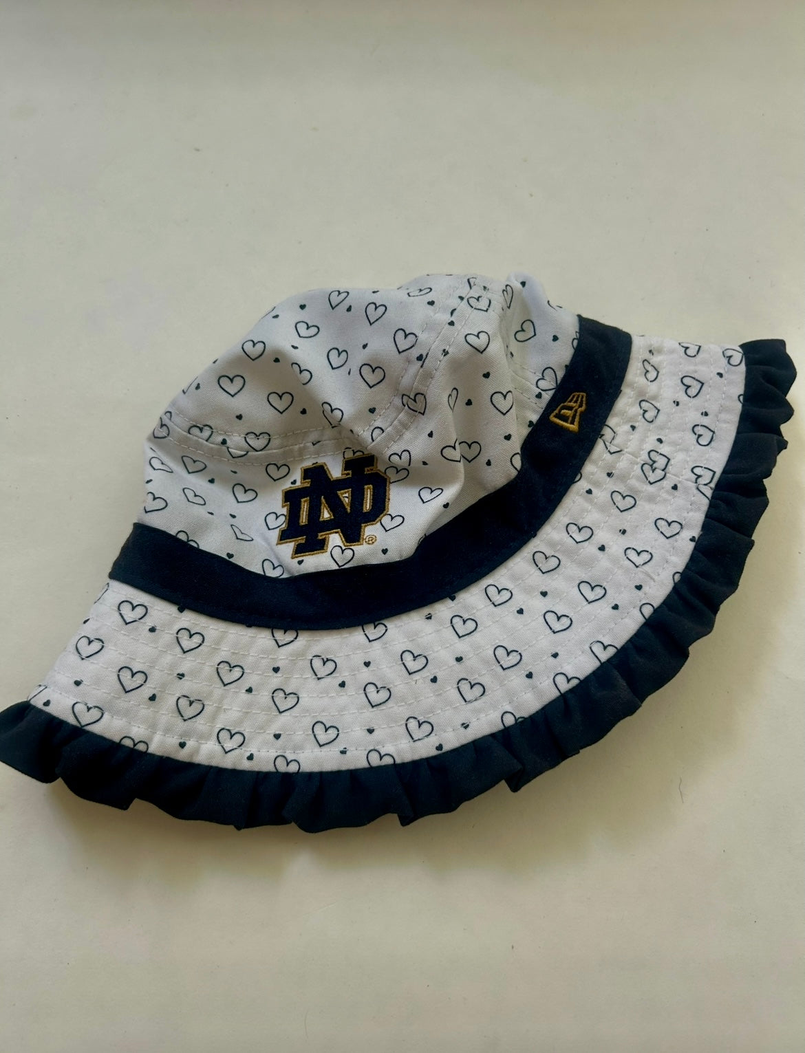 #200 Notre Dame Toddler Bucket Sun hat
