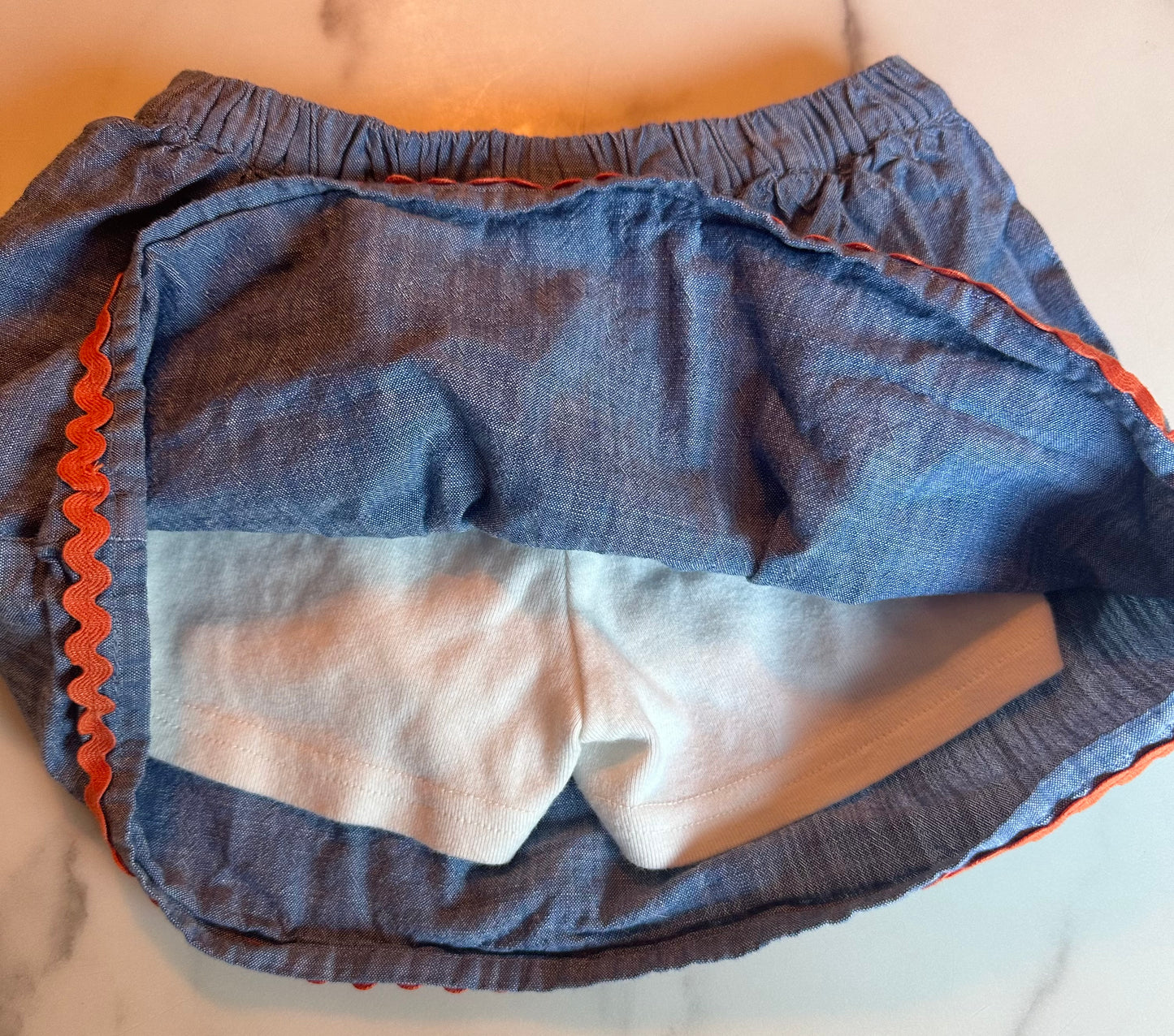 Seller #65 Girls Gymboree 3T pumpkin skort