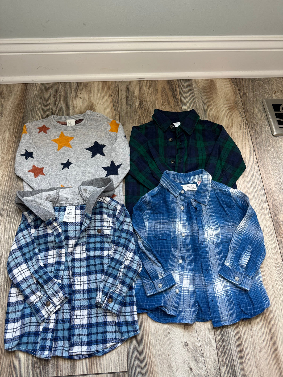Seller #84 | EUC Toddler Boy Long Sleeve Bundle, 9-12, 12M