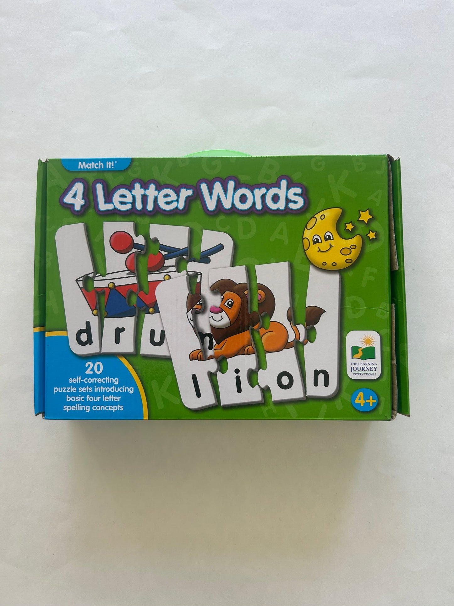 #200 Preschool 4 letter word puzzle