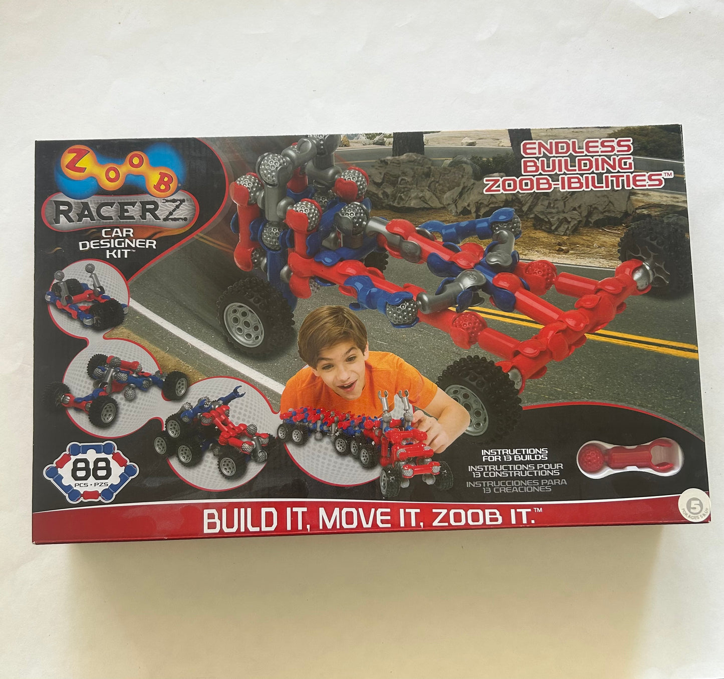 #200 Zoob Racerz car design kit