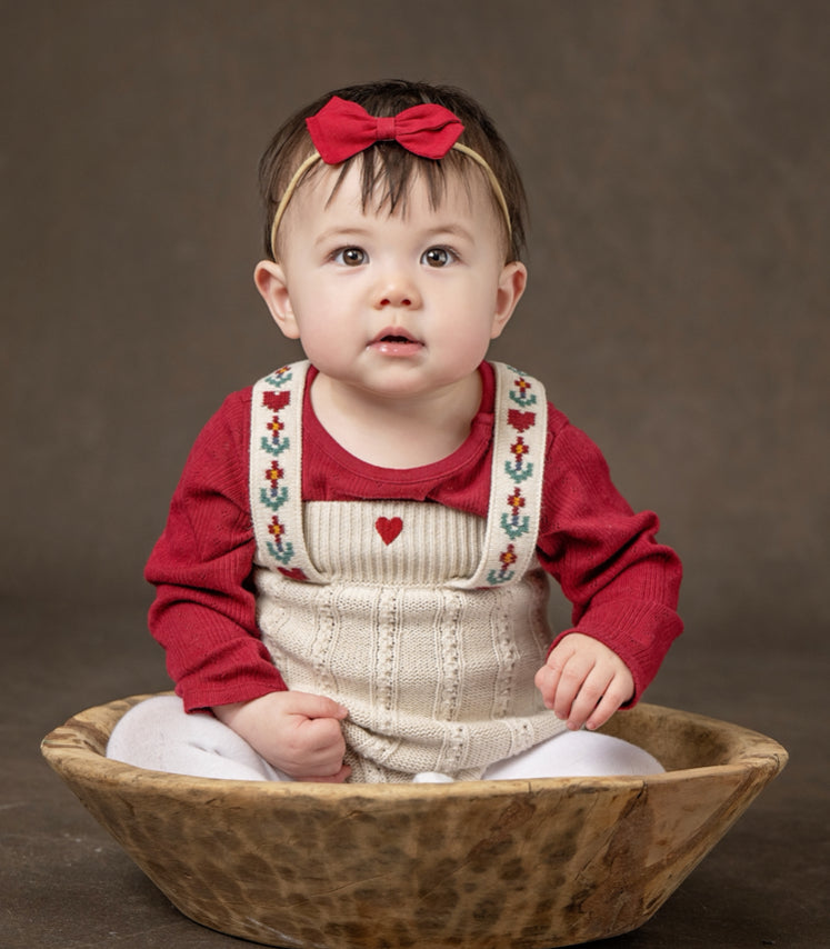 Seller #37 Hanna Andersson Sweater Romper Size 12-18 months