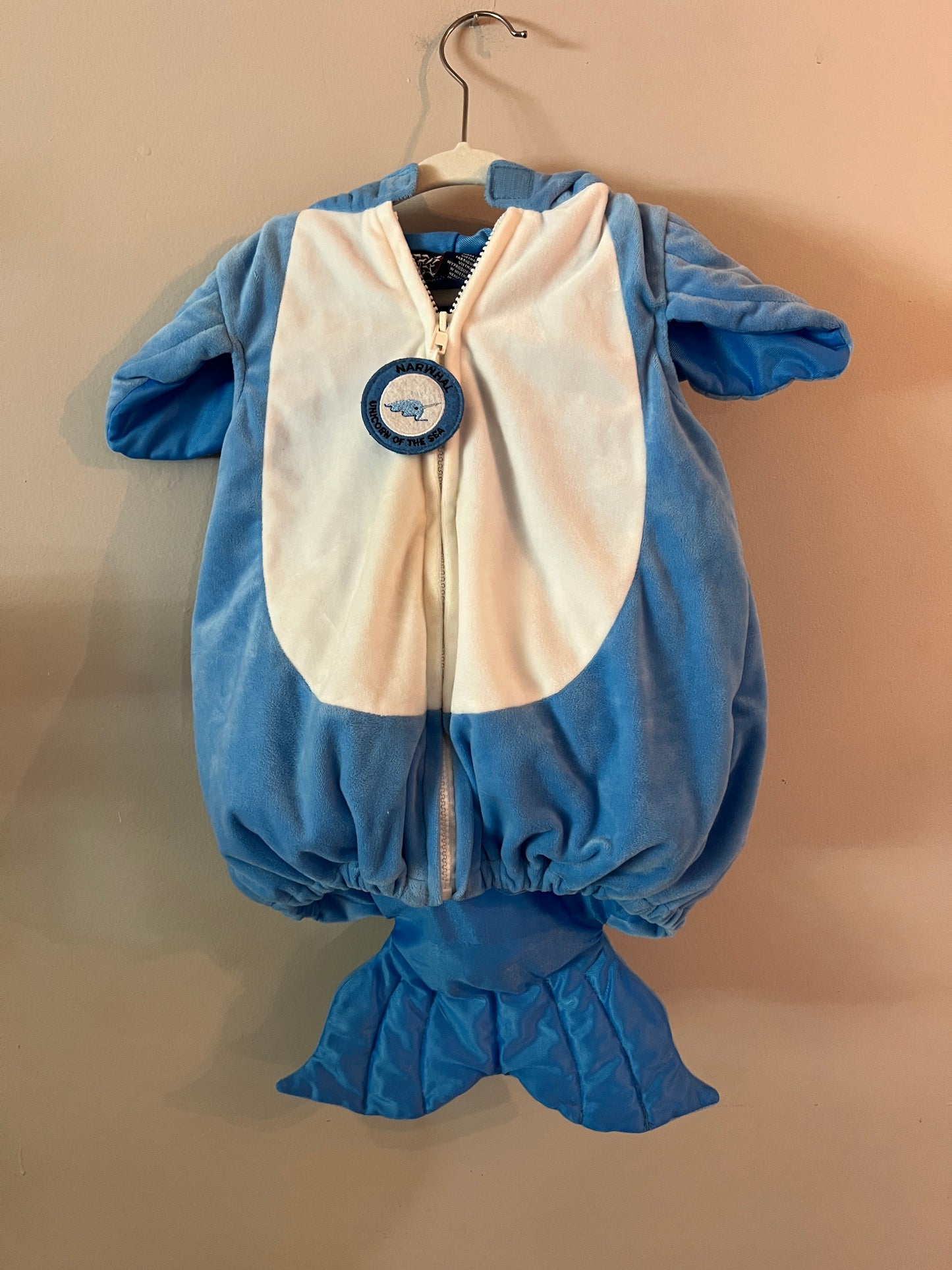 #215 Narwhals Costume 2-3Y