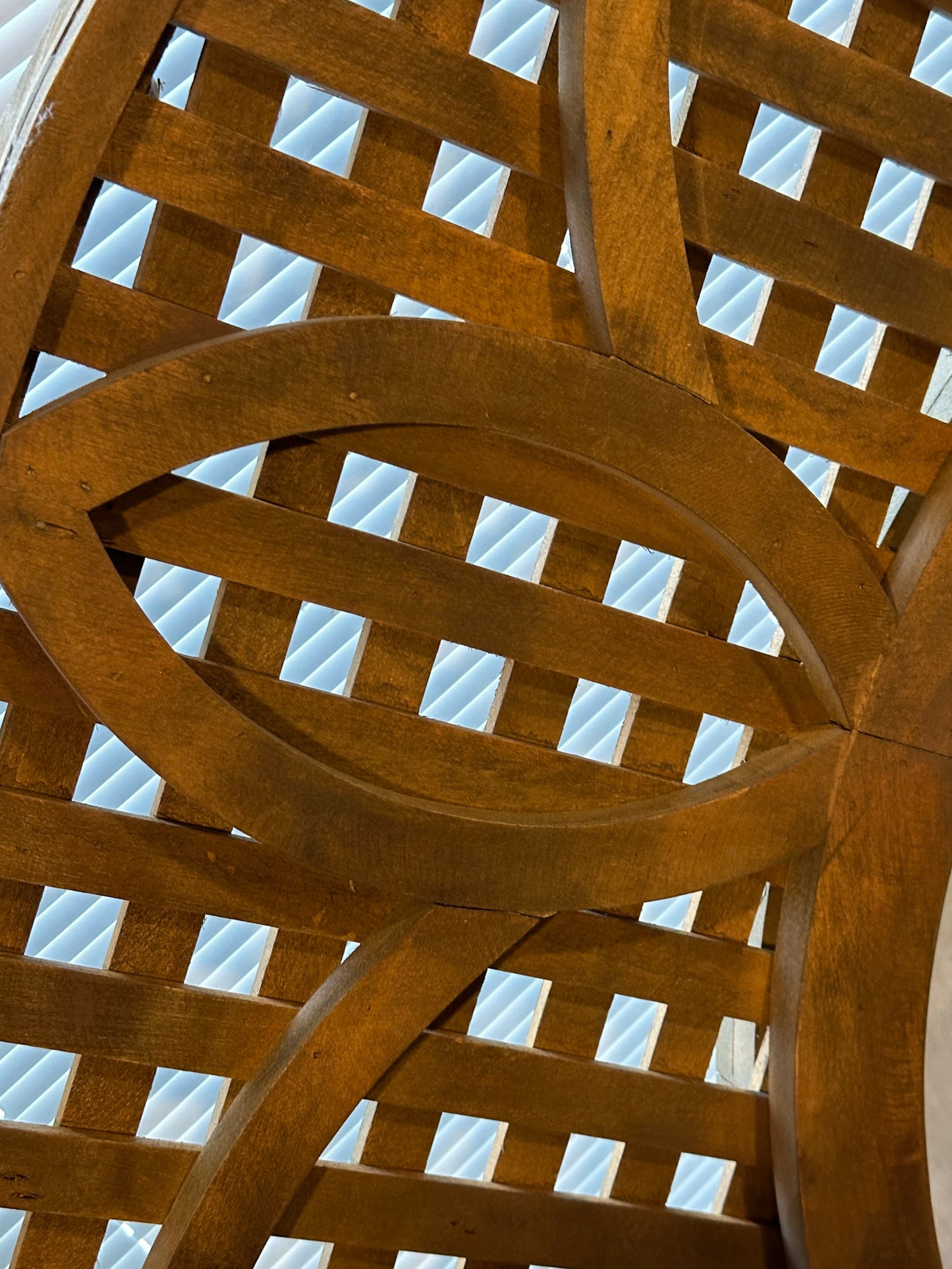 #133 Pottery Barn Large Wicker Mirror Retail $760