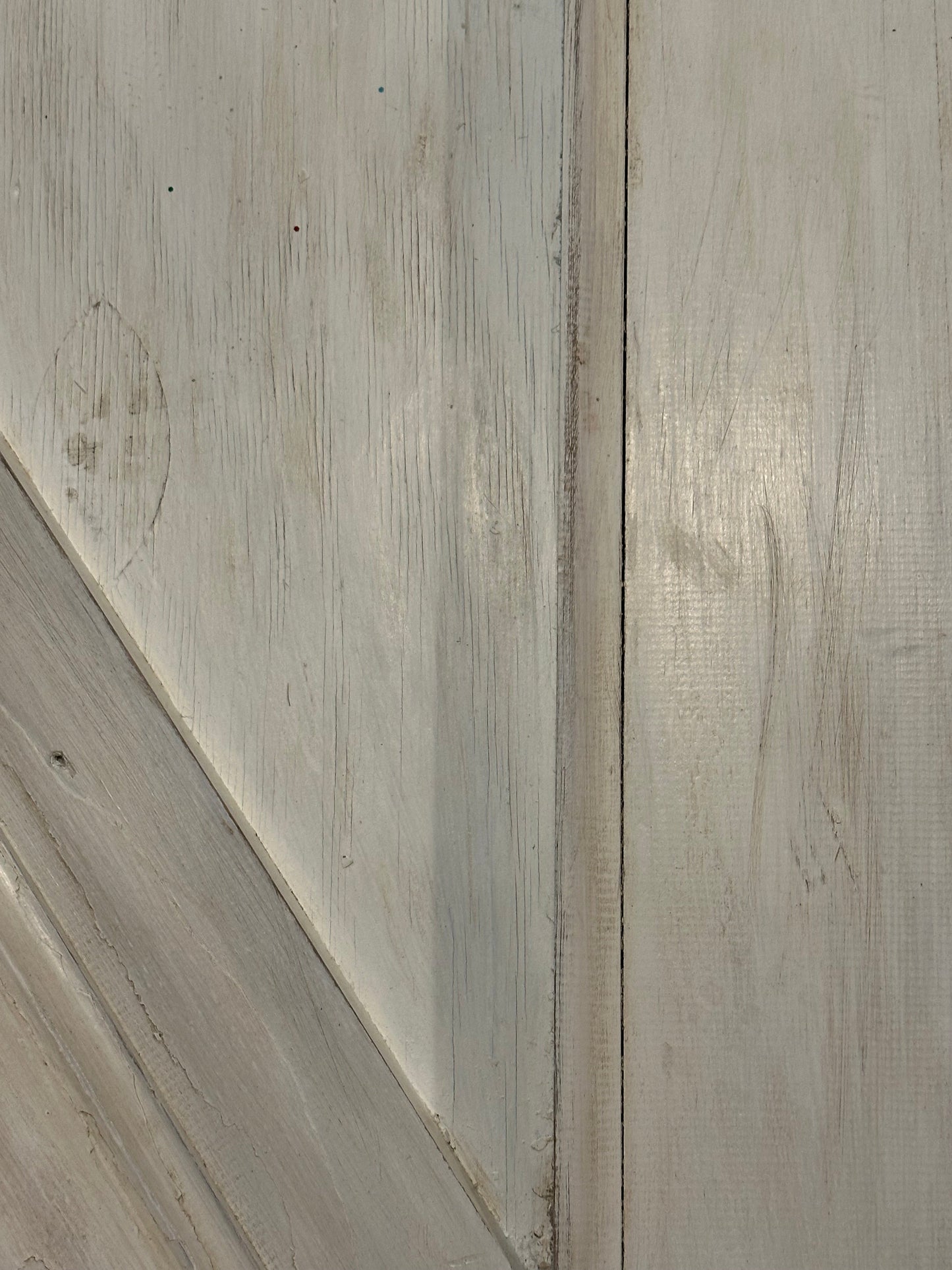 #133 Vintage Wood Piece from 150 year old church 28 x 46