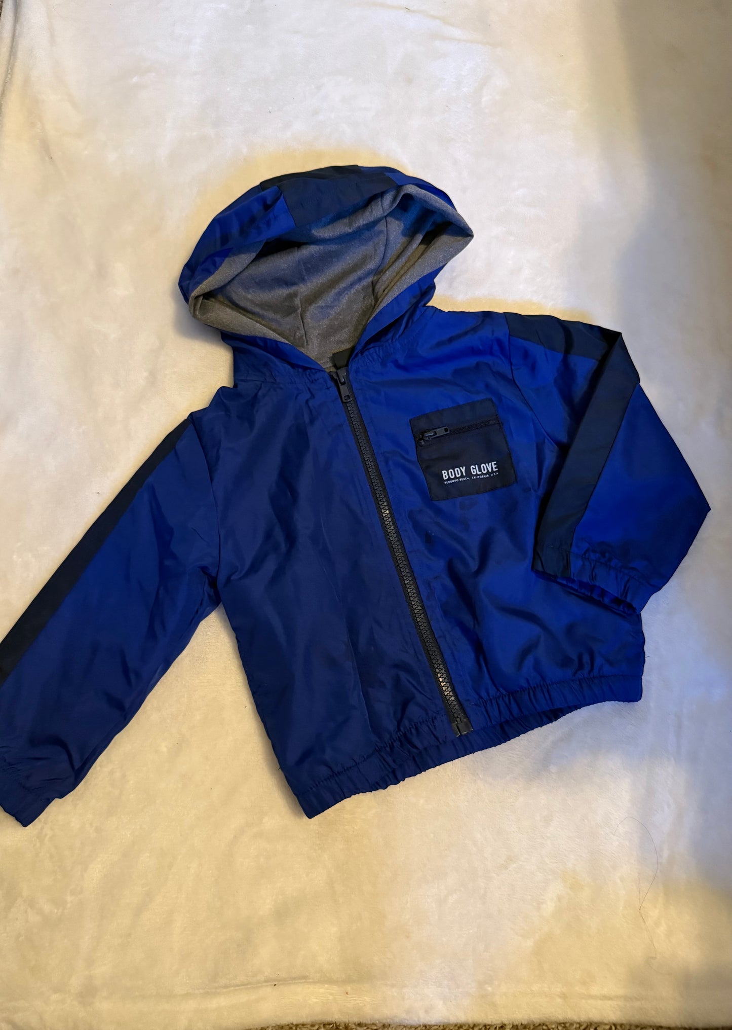 Seller #66 Boys 2T Body Glove Blue Rain Jacket