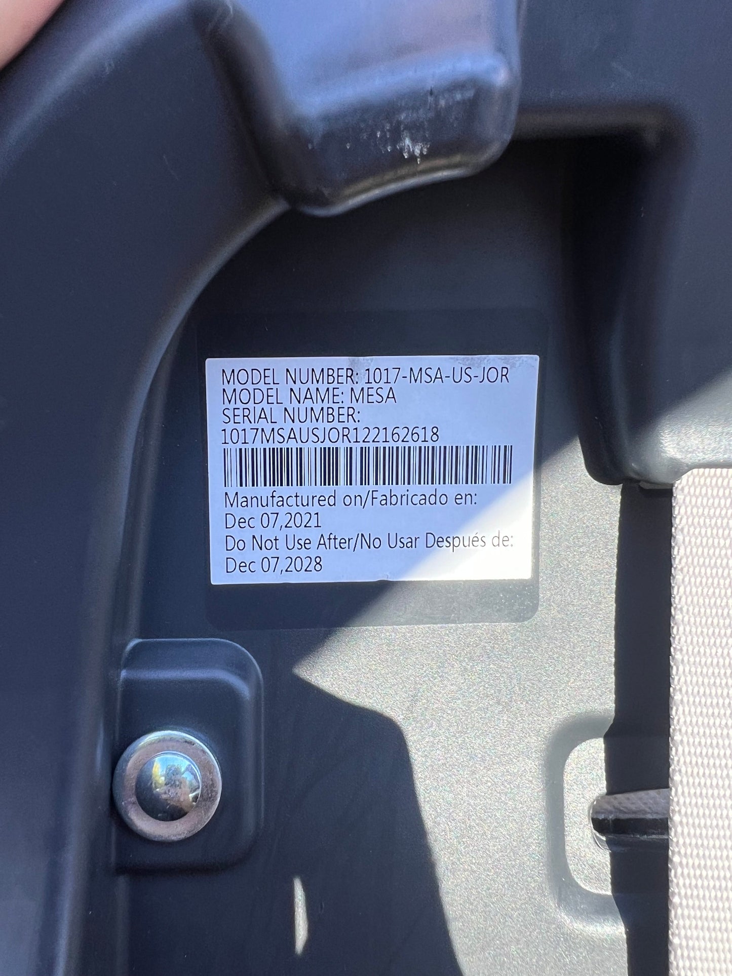 #24 uppababy Mesa car seat exp 2028 with two bases REDUCED