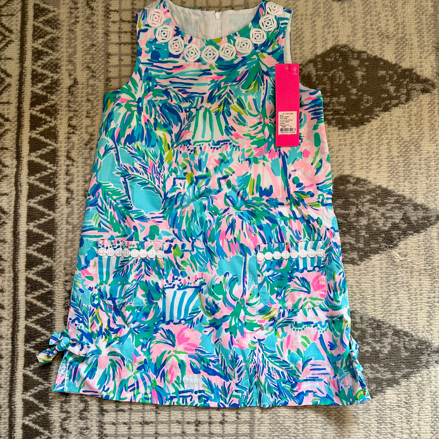 #162 Lilly Pulitzer Shift Dress Size 6 NWT