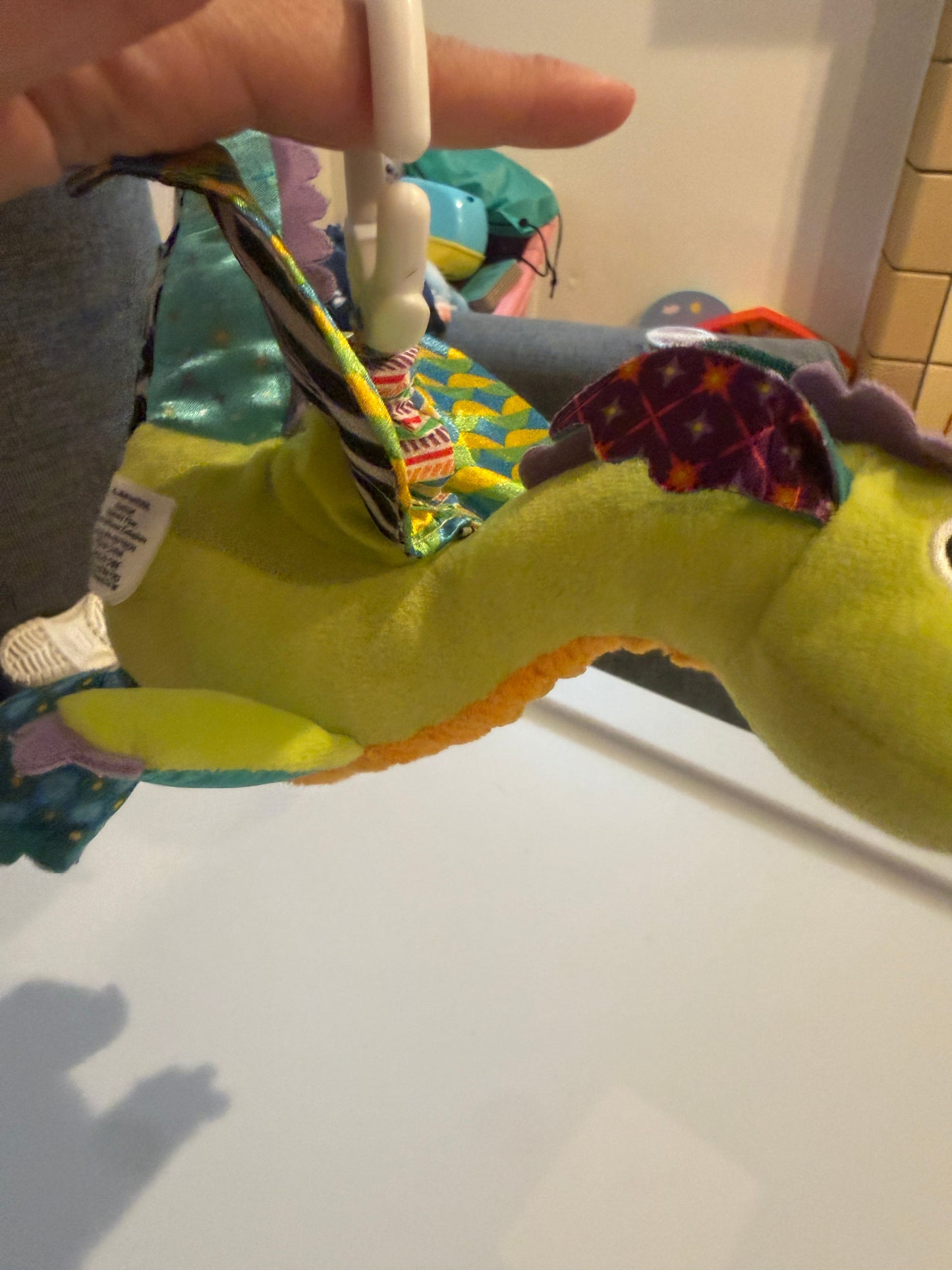 Lamaze Flip Flap Dragon clip and go bay toy
