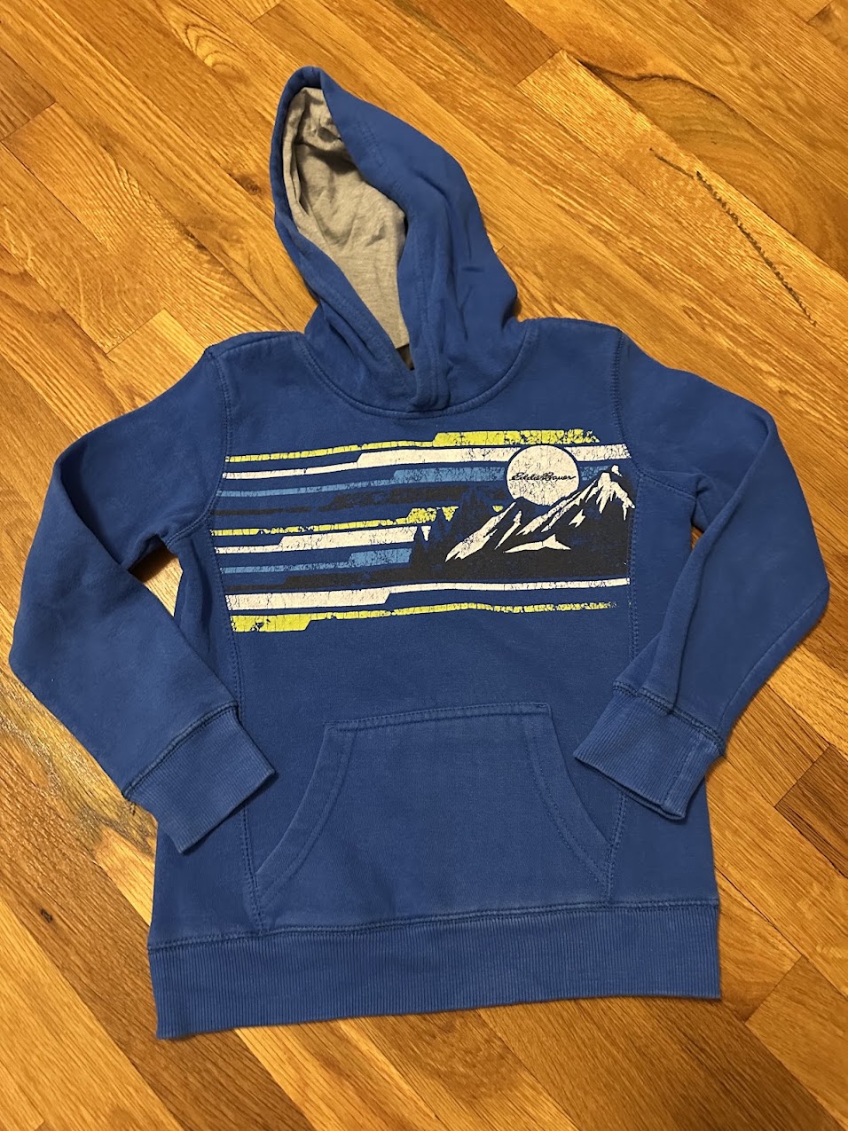 Seller #101 Eddie Bauer boys size XS blue sweatshirt