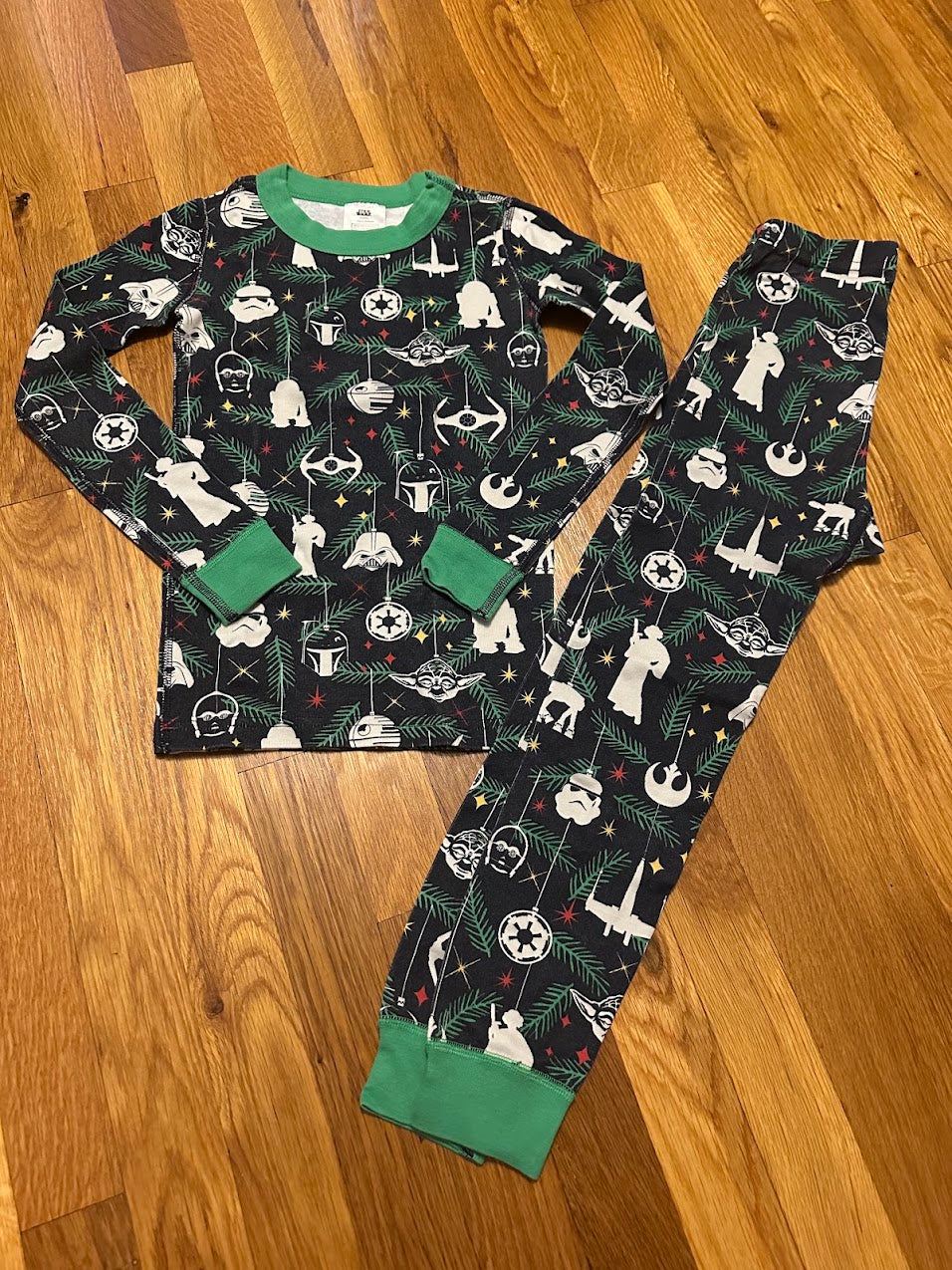 Seller #101 Hanna Andersson boys size 6-7 Star Wars pajamas