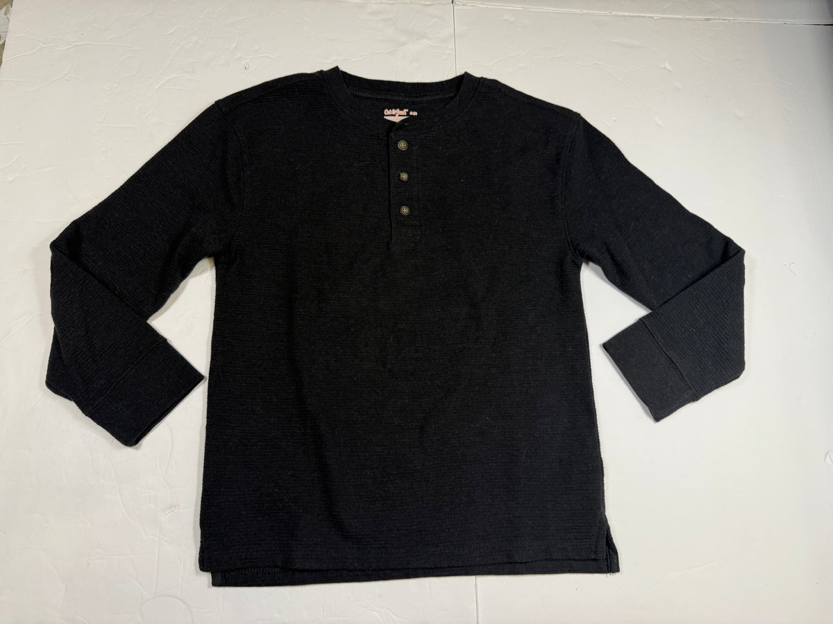 #141 Boys Medium 8 Cat and Jack Black Henley