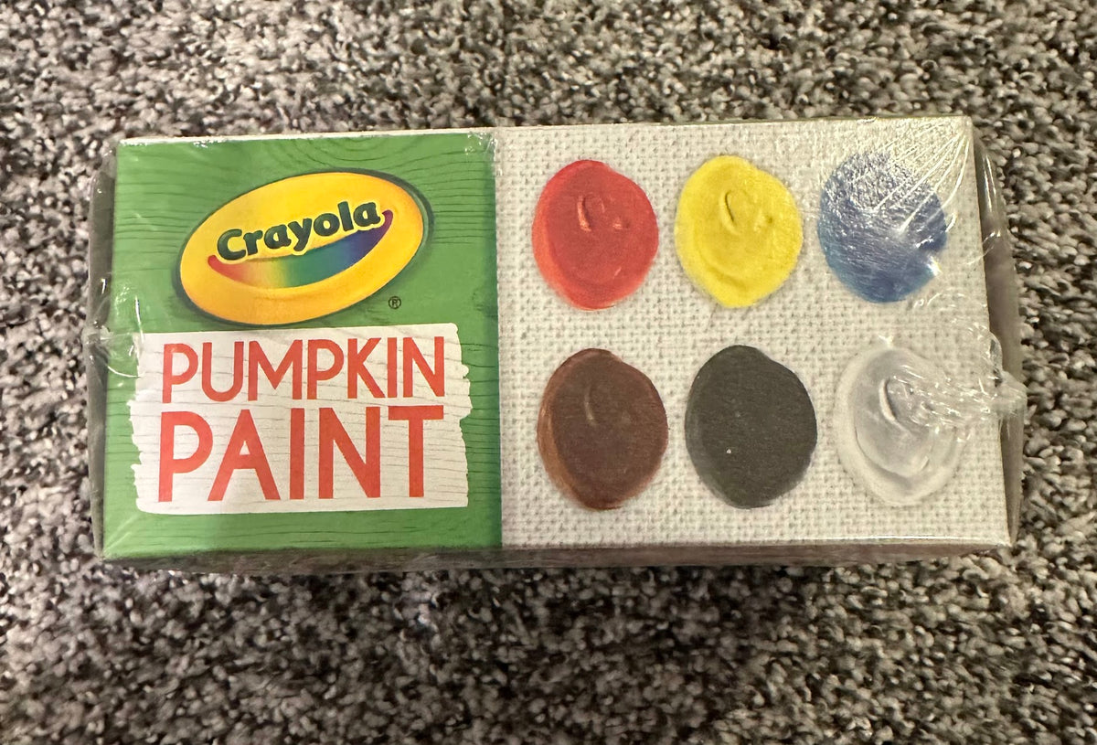 Seller #101 Crayola pumpkin paint - NEW in box