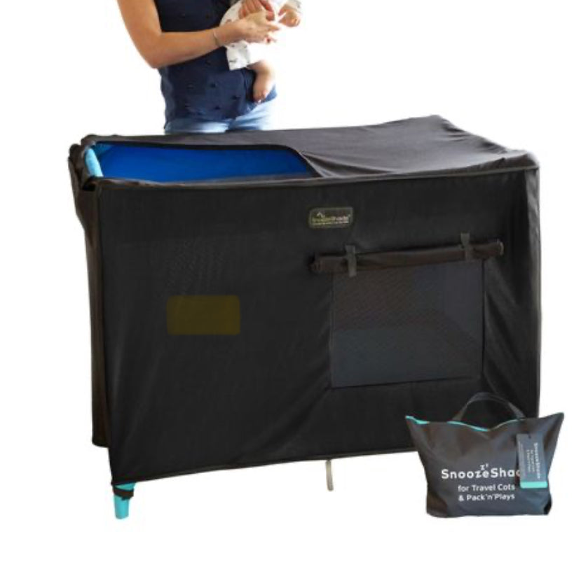 #4 SnoozeShade Travel Cot Blackout Cover