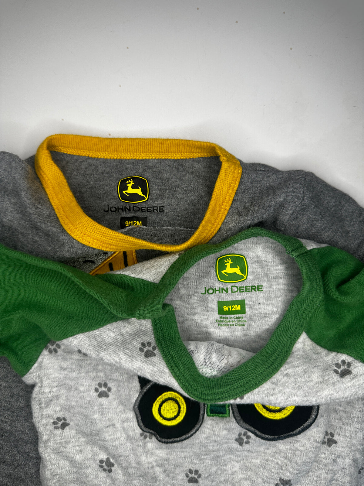 Seller #40 John Deere onesie bundle size 12 month