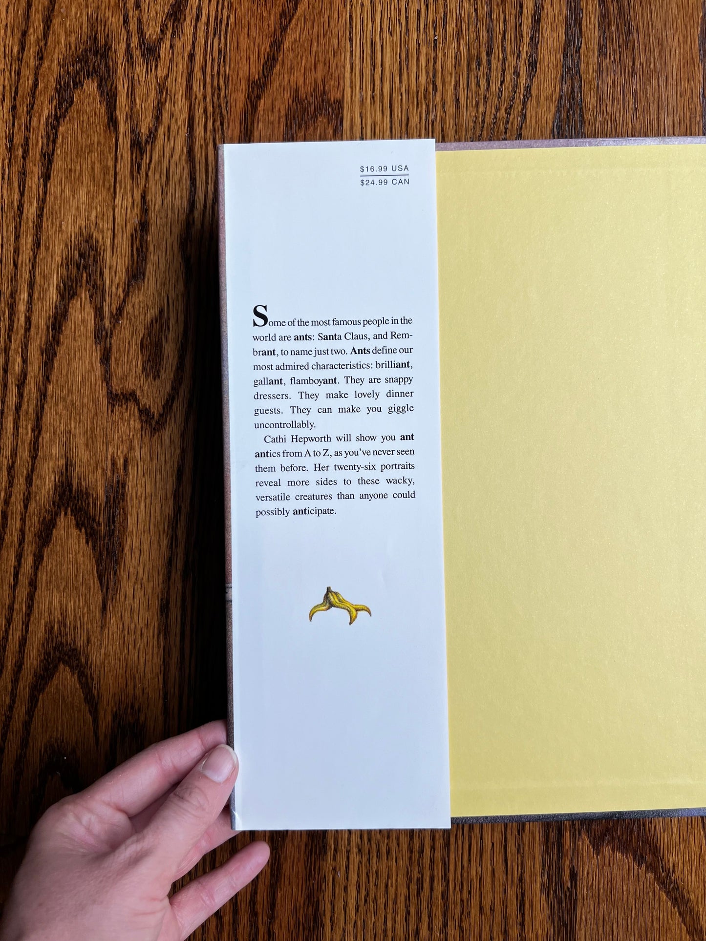 Seller #115 - “Antics” Ant Alphabet Book, VGUC