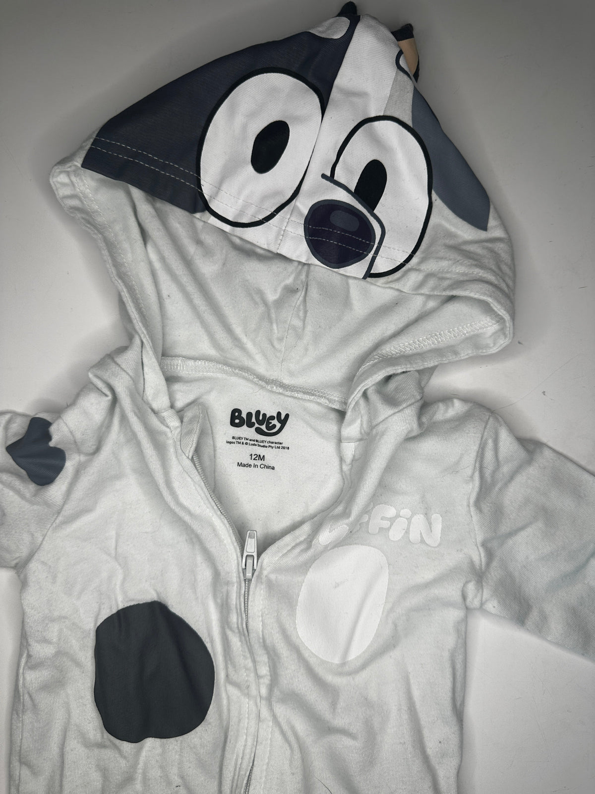 Seller #40 baby halloween costume "Muffin" from Disney's "Bluey"