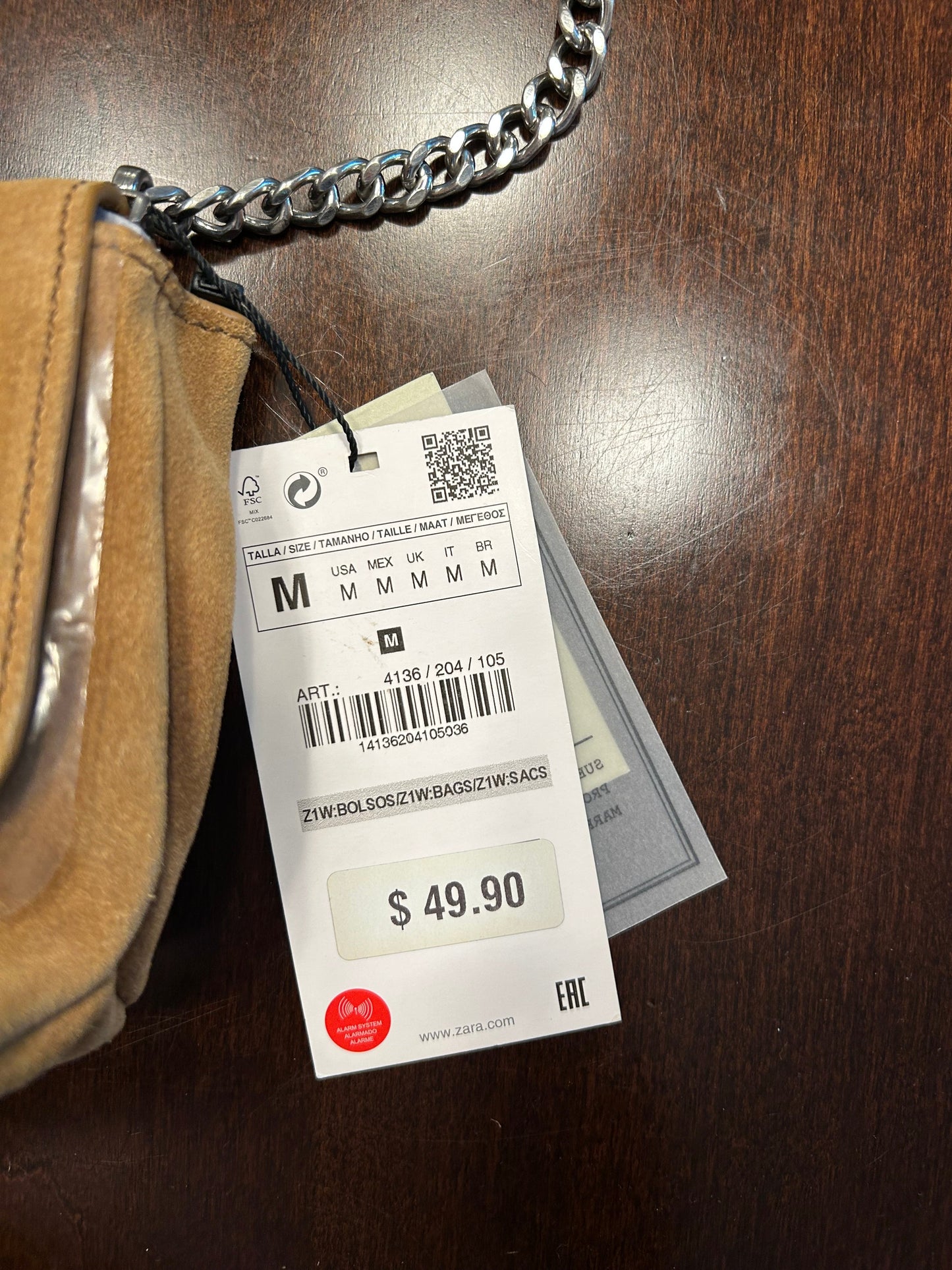 Reduced - Seller #18 Zara NWT handbag