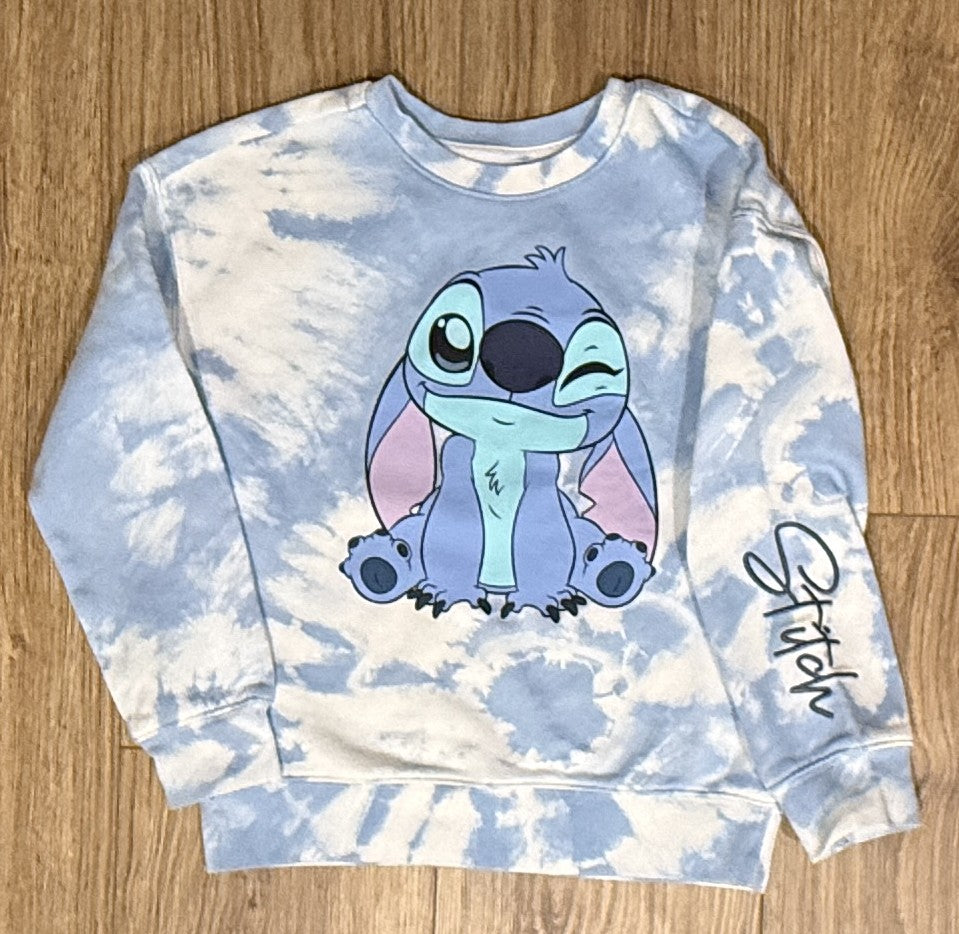 Seller #100 Girls Size 7 Carters/Disney Stitch Sweatshirt