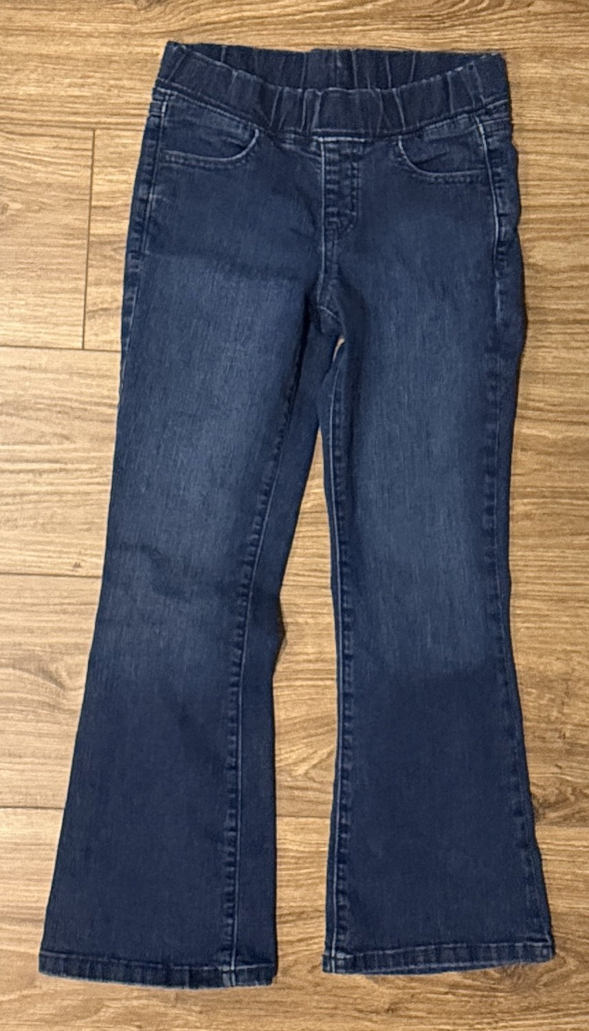Seller #100 Girls Size 8 Cat and Jack Mid-Rise Pull On Flare Jeans