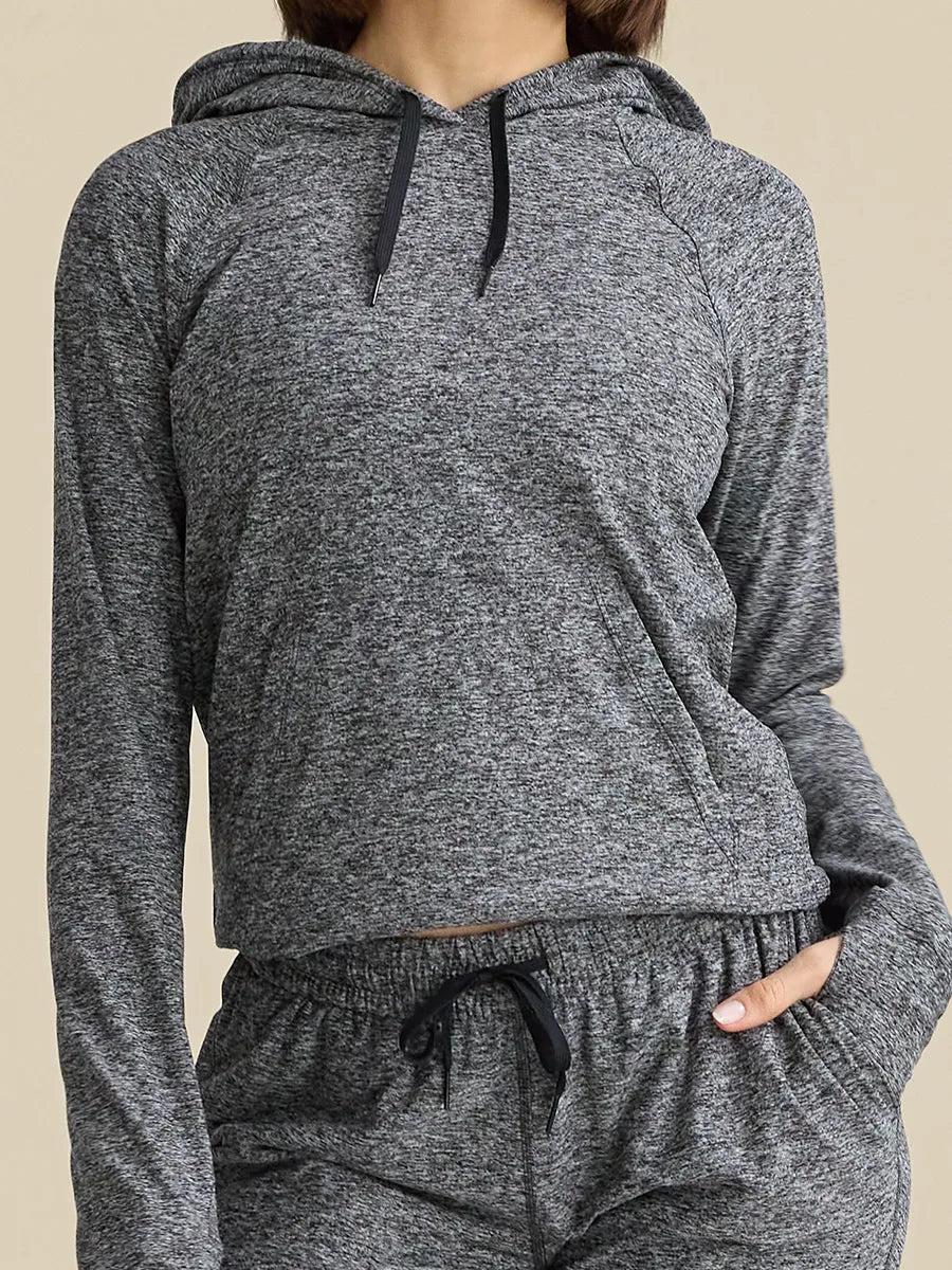 #118 | Size M | Outdoor Voices Women's Gray Super Soft Hoodie