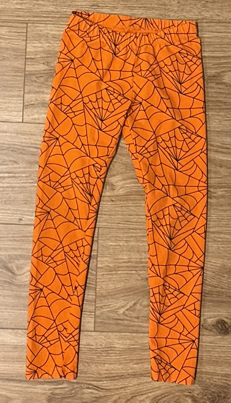 Seller #100 Girls Size 7/8 Cat and Jack Spiderweb Leggings