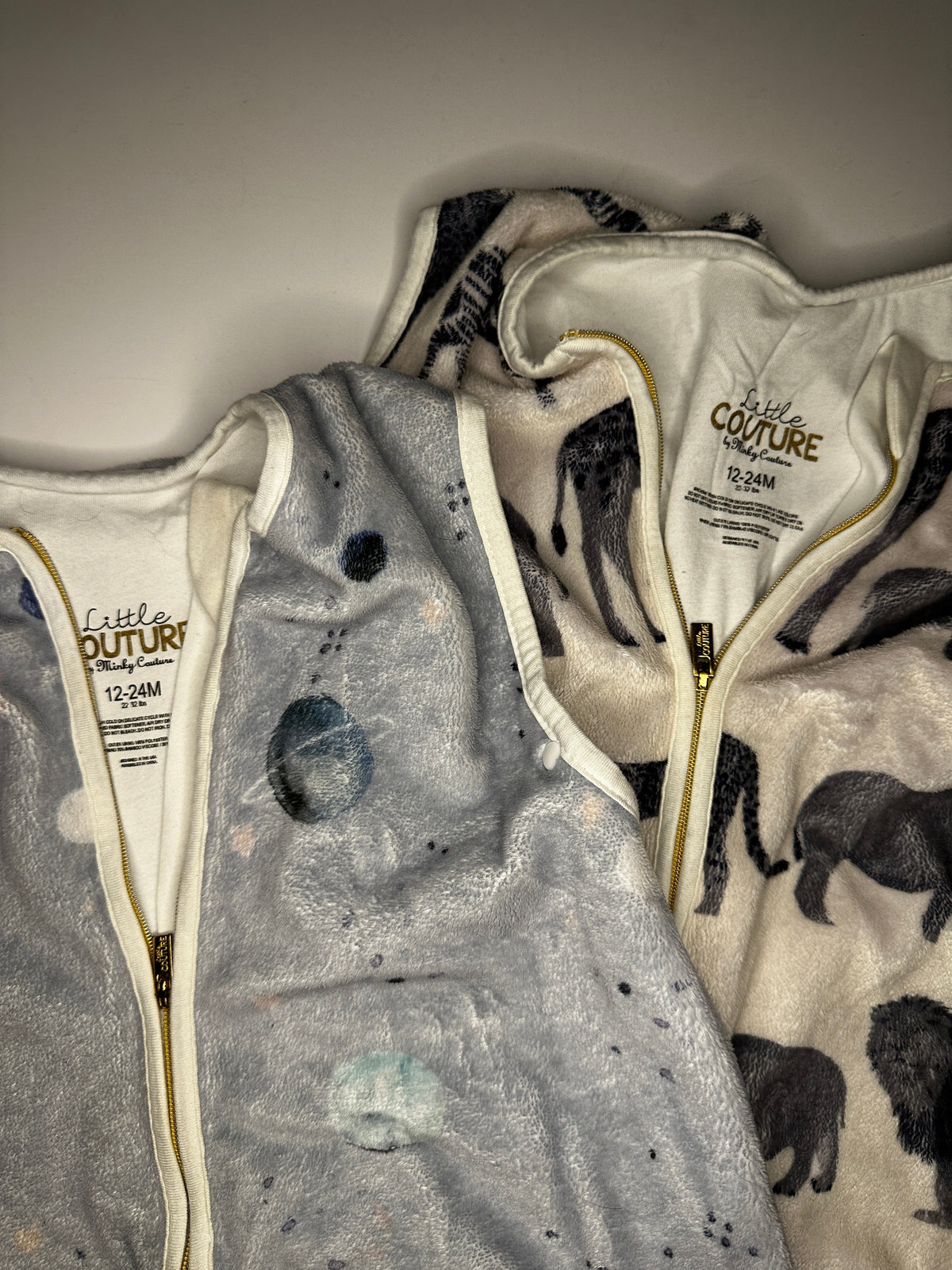 Seller #40 Minky Couture sleep sack bundle size 12-24 month