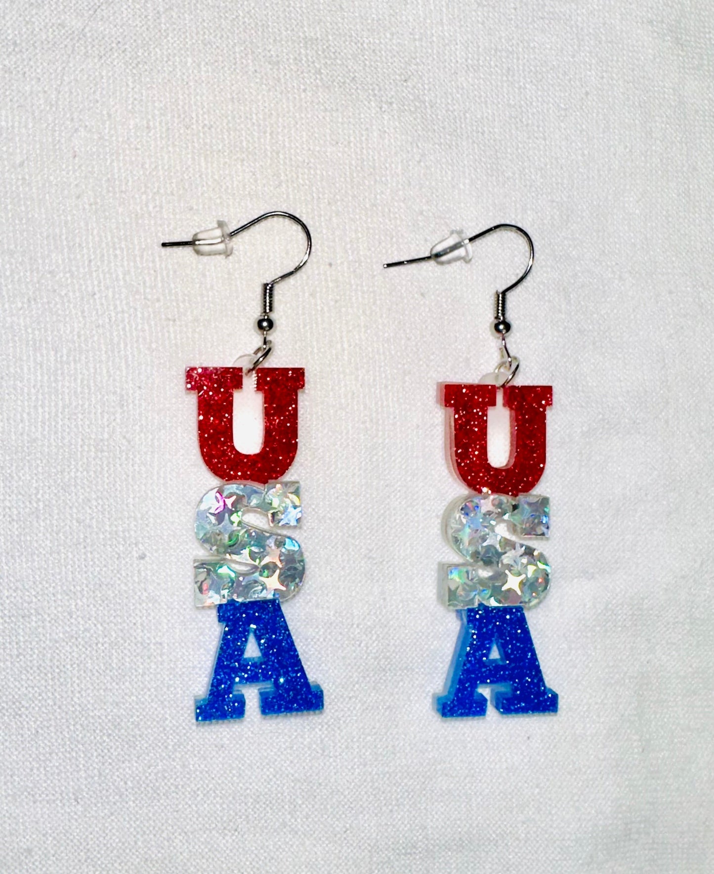 #77 Brand New USA Dangle Earrings (Pair #2)