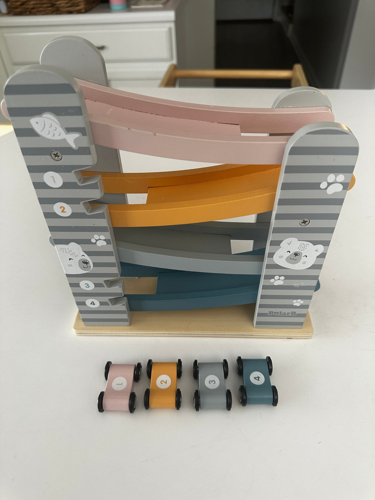 Seller #40 wooden car ramp