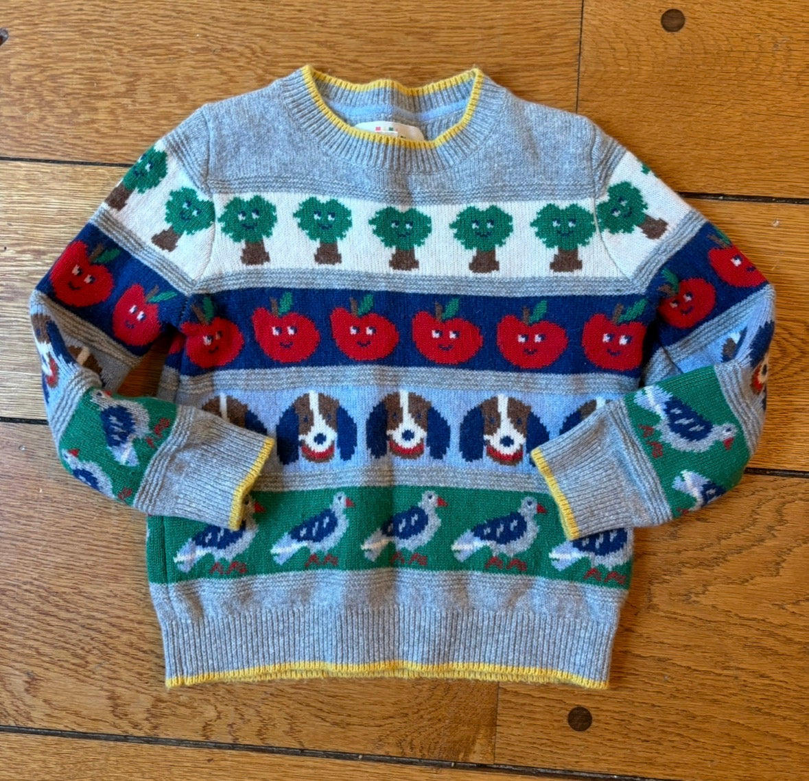 #22 Mini Boden boy sweater 4-5y