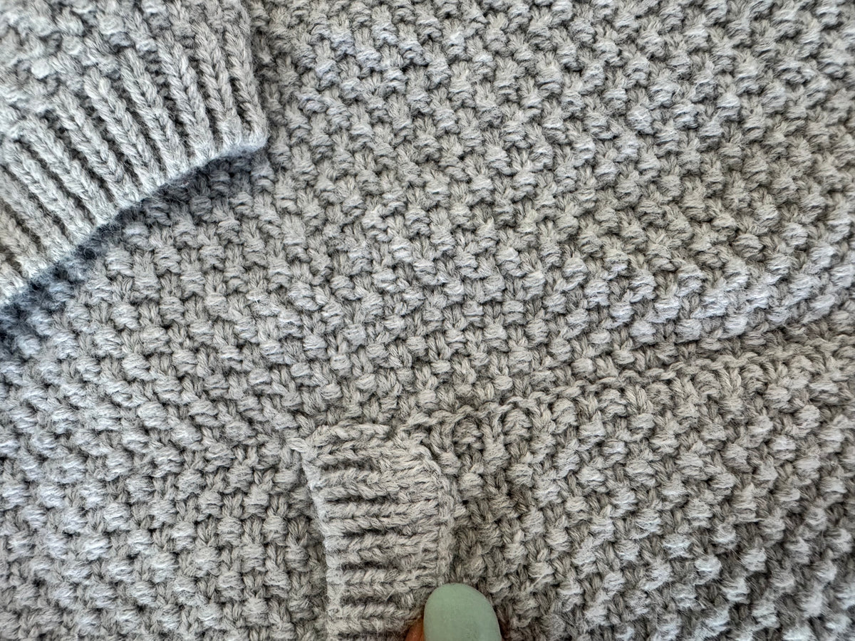 Seller #29 Me & Henry 6-12 Months Boys Gray Sweater