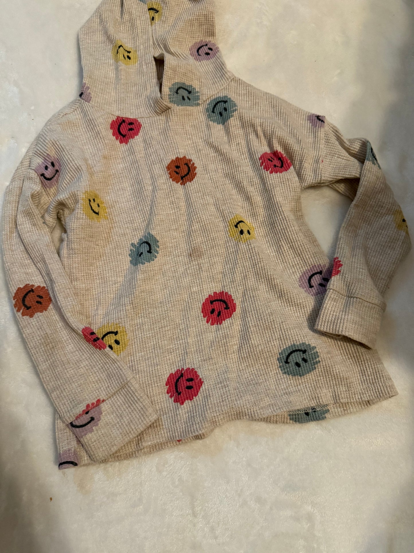 Seller #66 Girls 3T Garanimals Waffle Smiley Shirt 3T