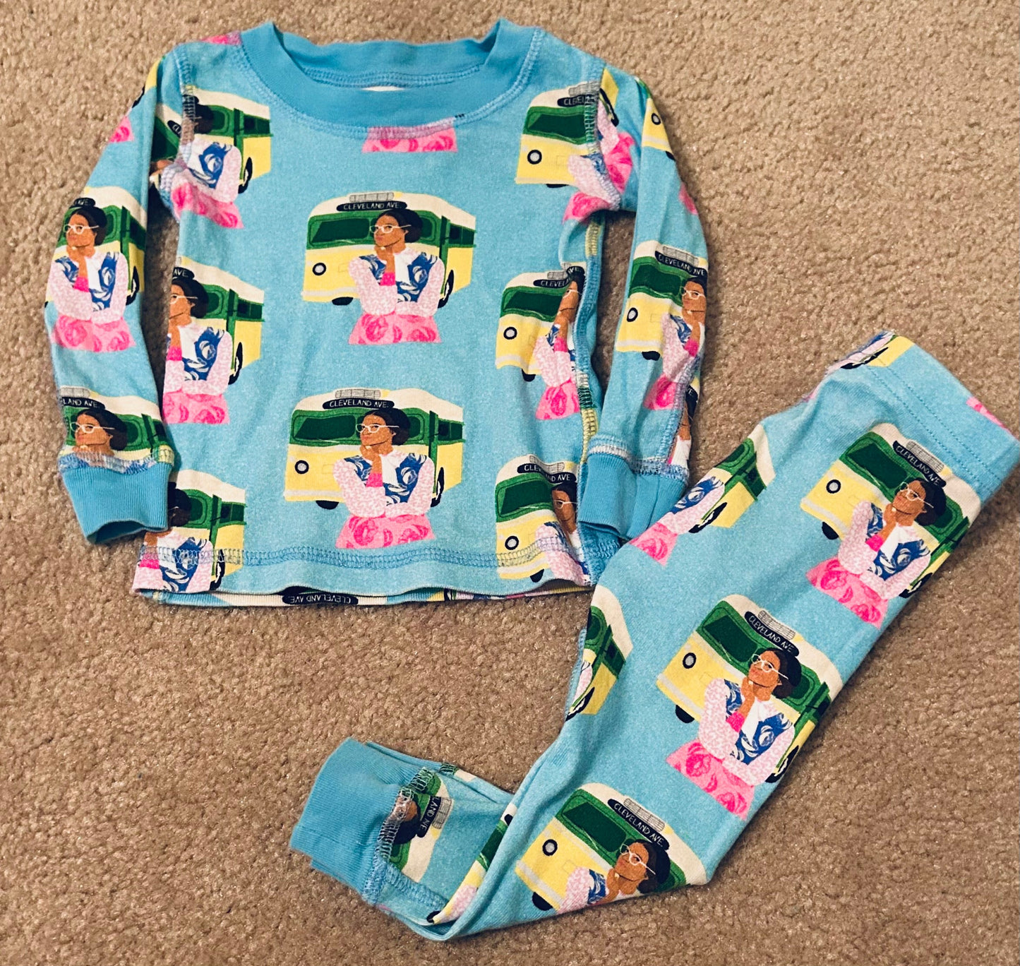 #15 Piccolina 18-24m Rosa Parks Pajamas (discontinued)