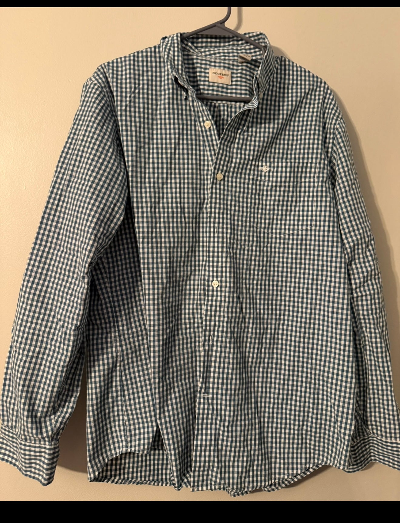 Seller #66 Men’s Large Blue Docker’s Shirt