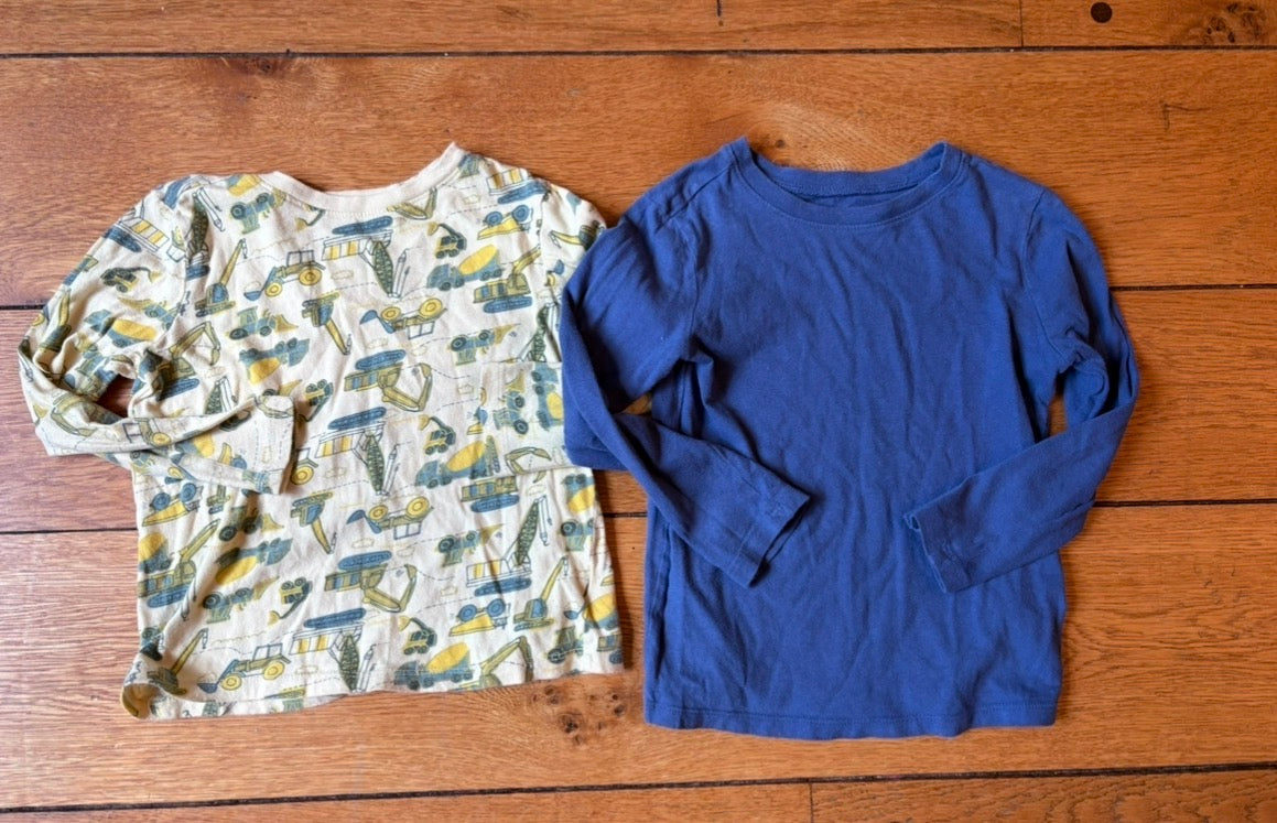 #22 Boys Old Navy 5t long sleeved shirts