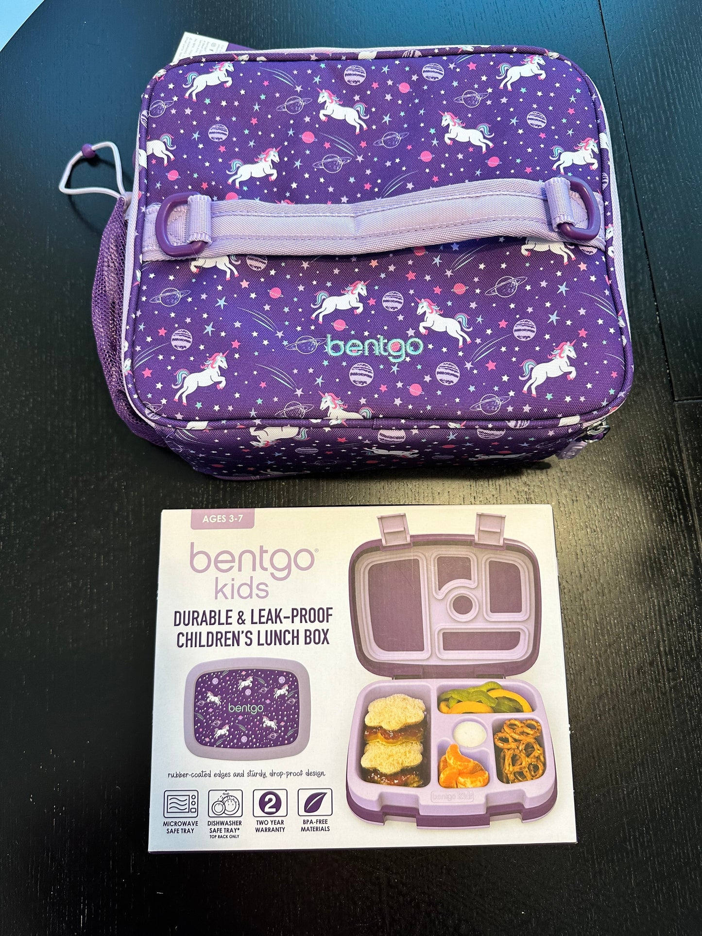 #169 Girl's Bento Lunch Box & Bento Box- NWT