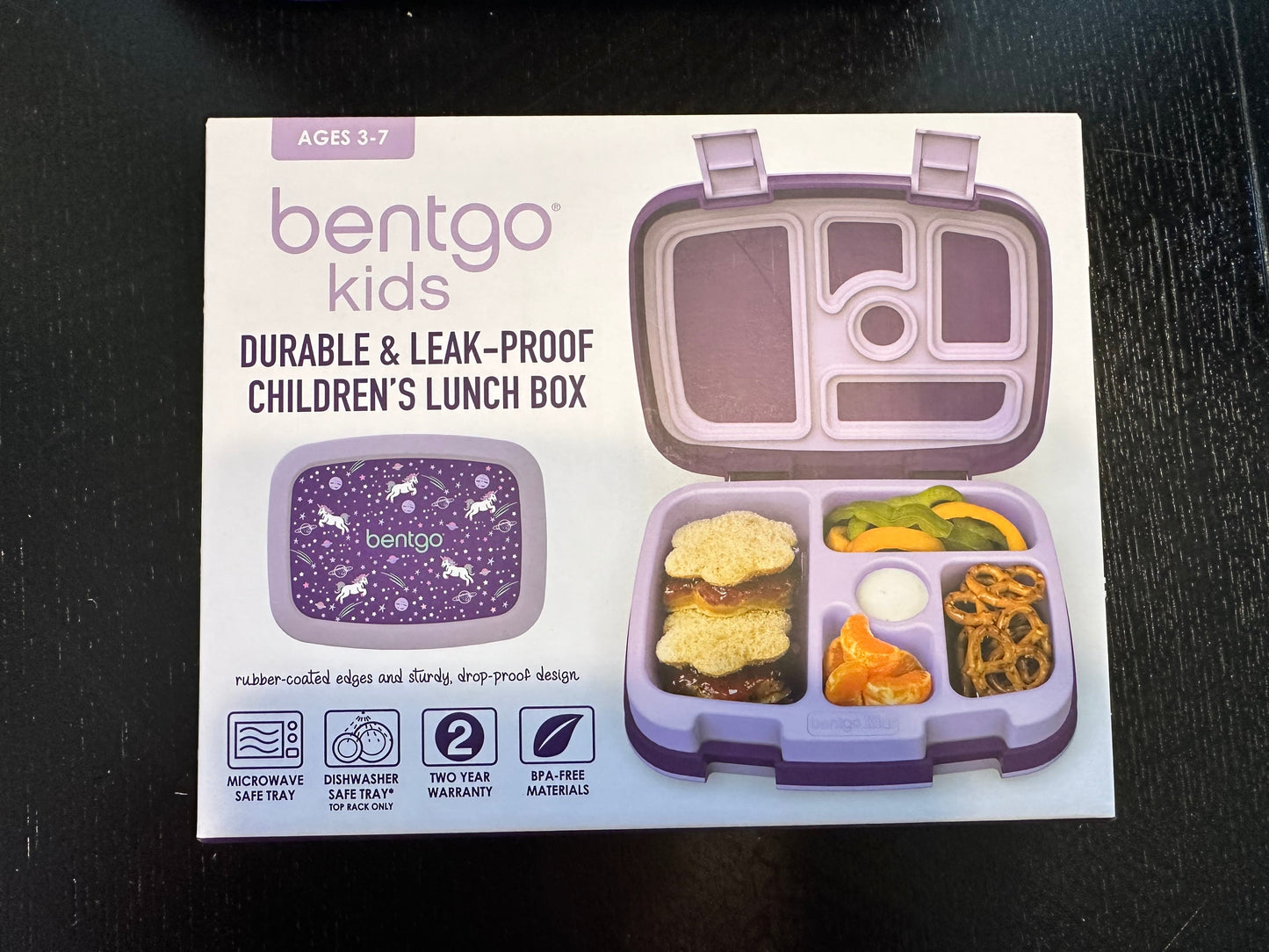 #169 Girl's Bento Lunch Box & Bento Box- NWT