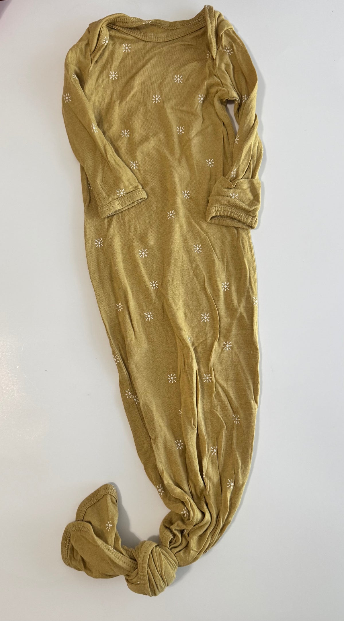 Seller #29 Solly 0-3 Months Yellow Knot Gown