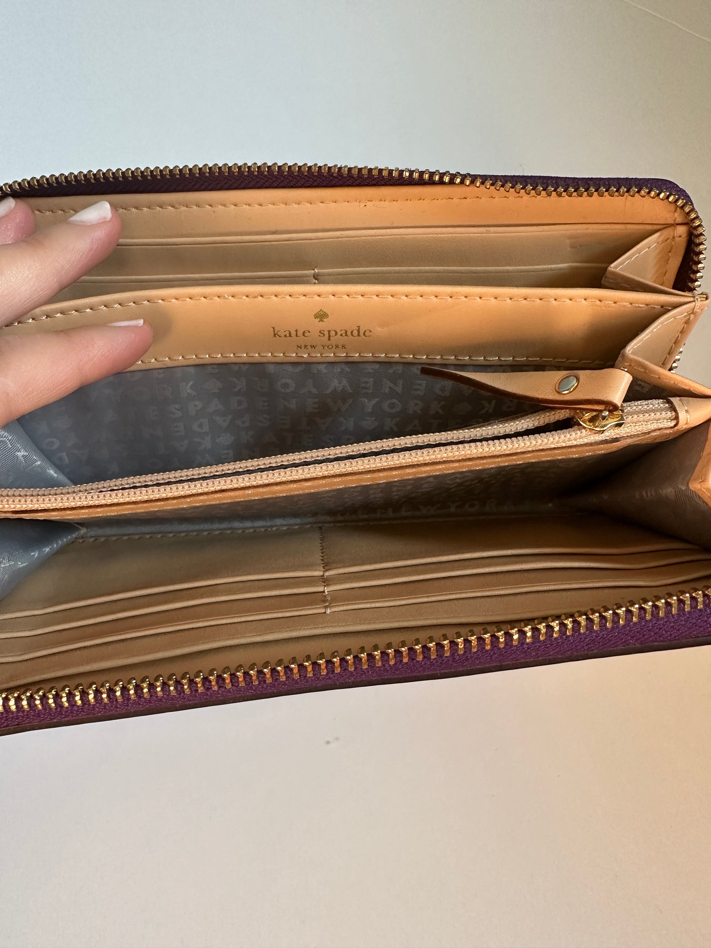 #162 Kate Spade Purple Wallet