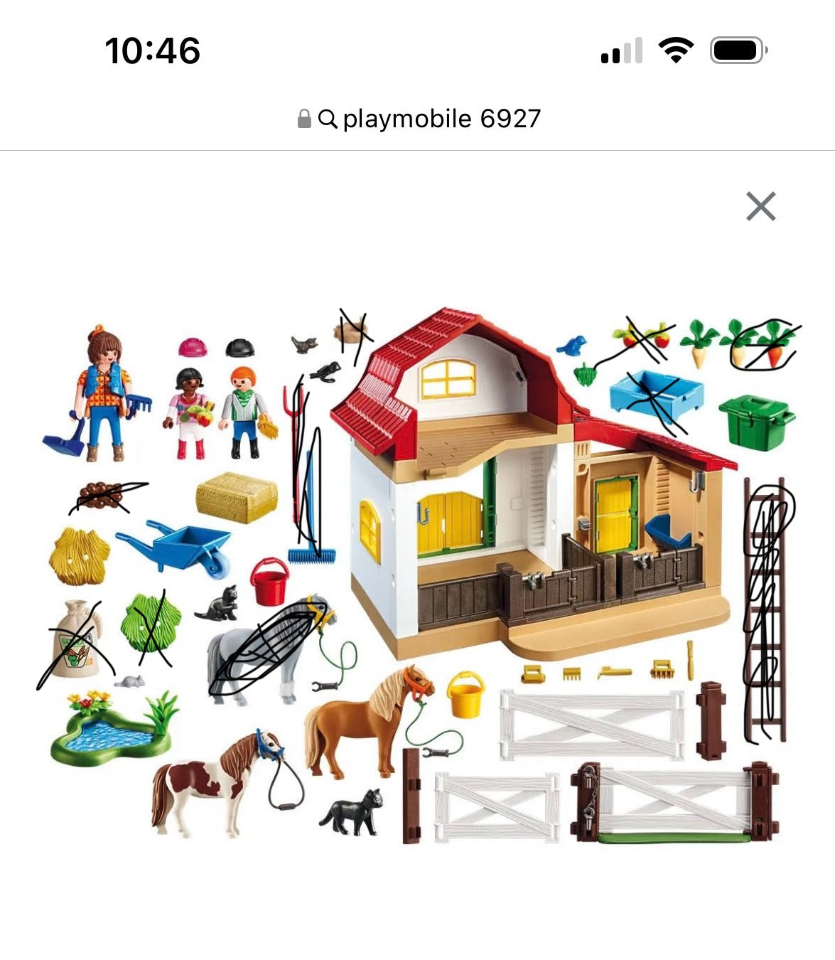#38 Playmobil Country Pony Farm 6927