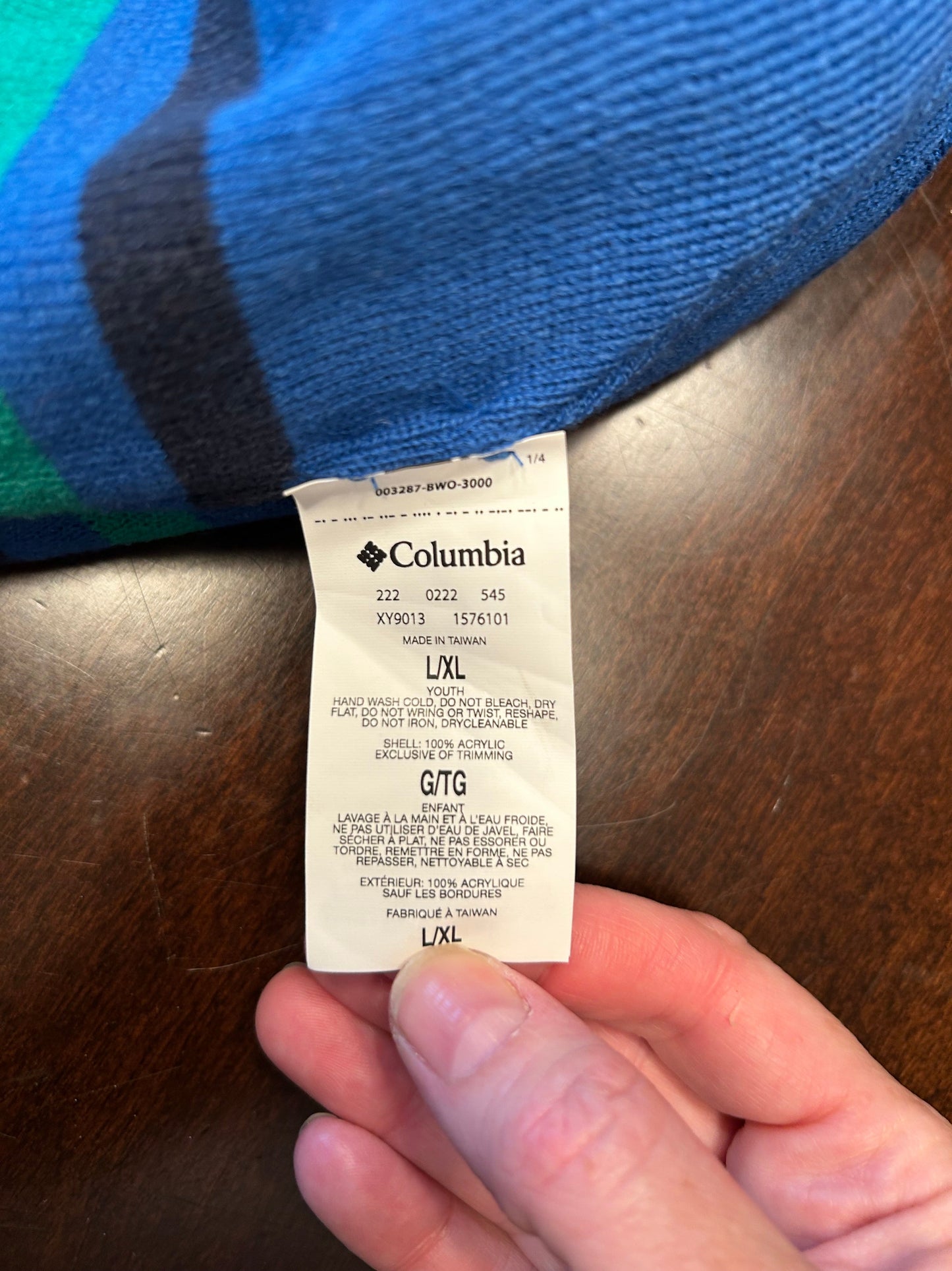 Reduced! Seller #18 Columbia reversible hat Kids L/XL