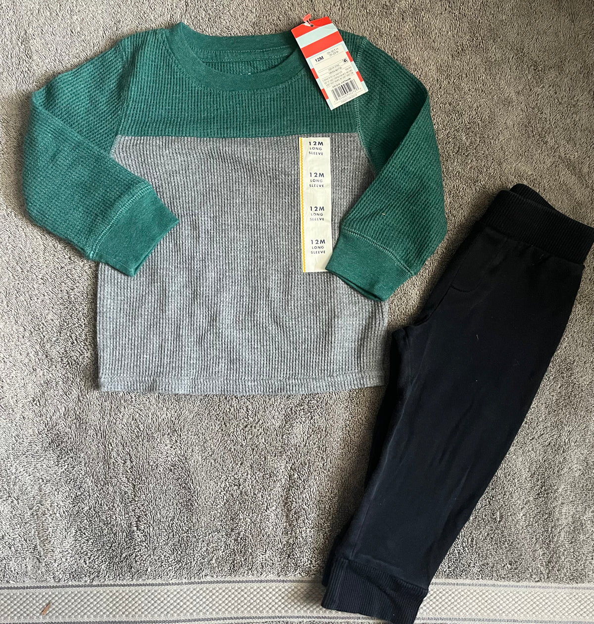 Seller #13 boys 12 months two piece outfit