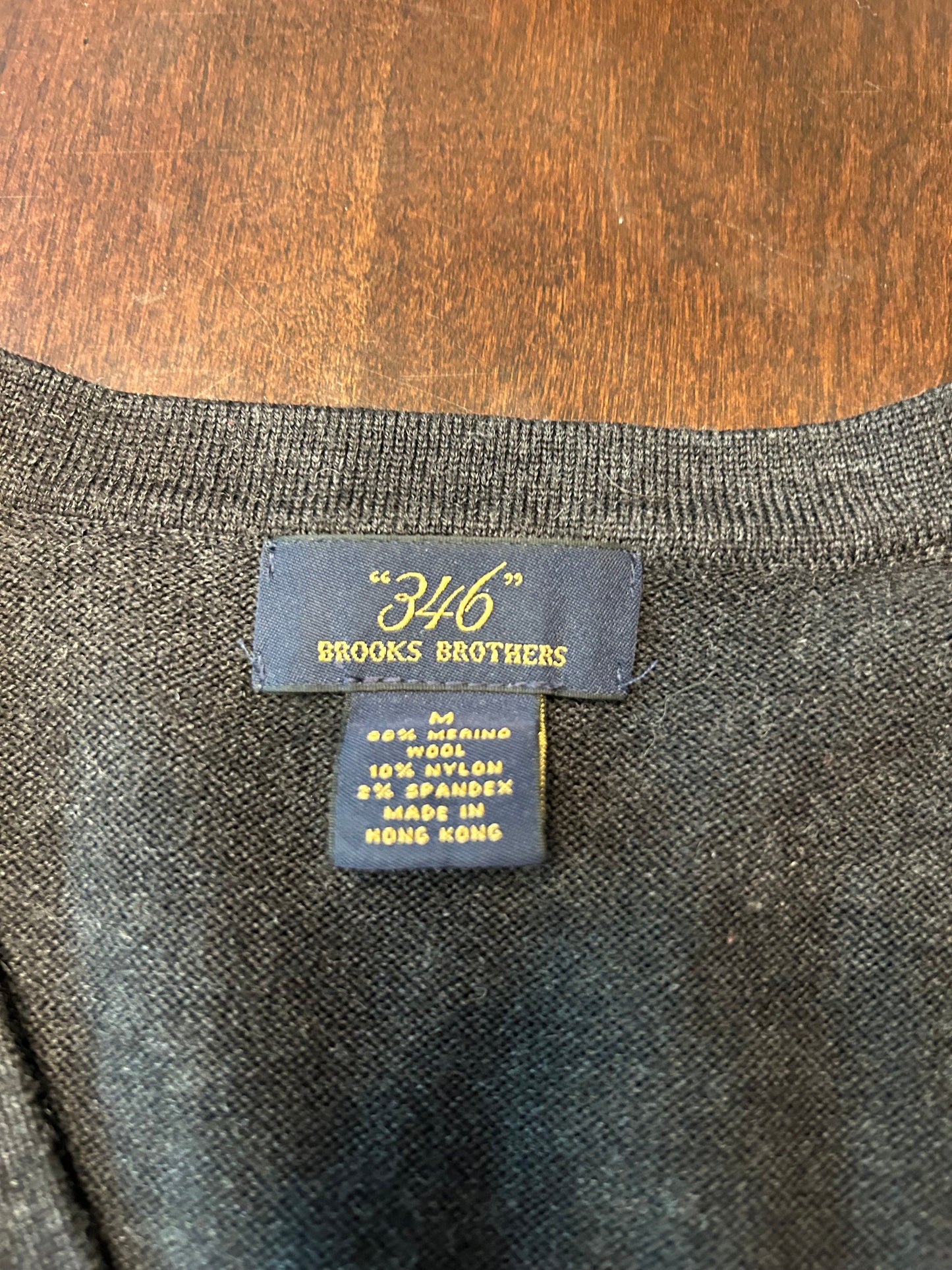 Seller #18 Reduced! Brooks Brothers gray sweater Men’s size M